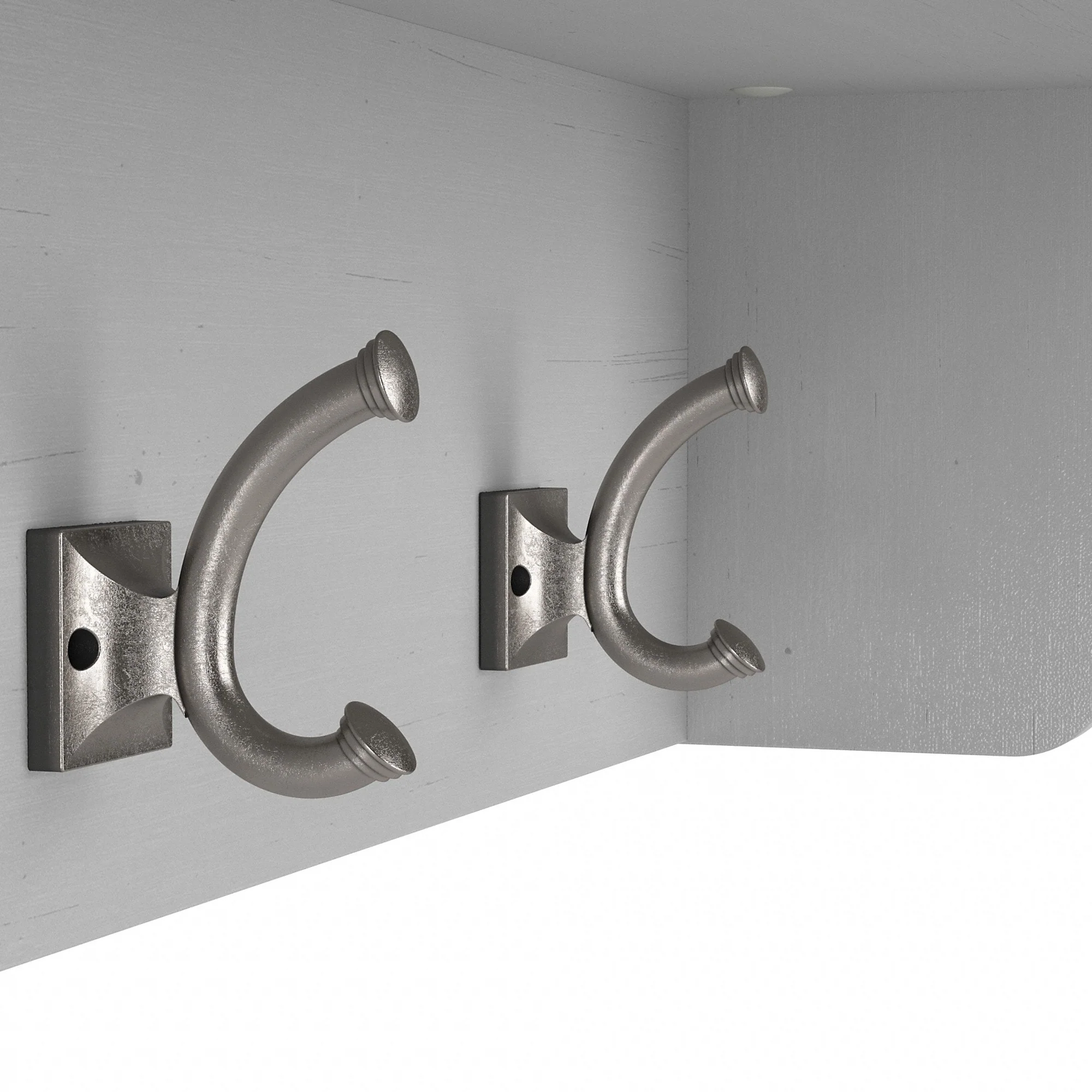 40 Inch Wall Mounted Coat Rack with Shelf, Wooden Entryway Storage and Hanging Organizer - Image 6