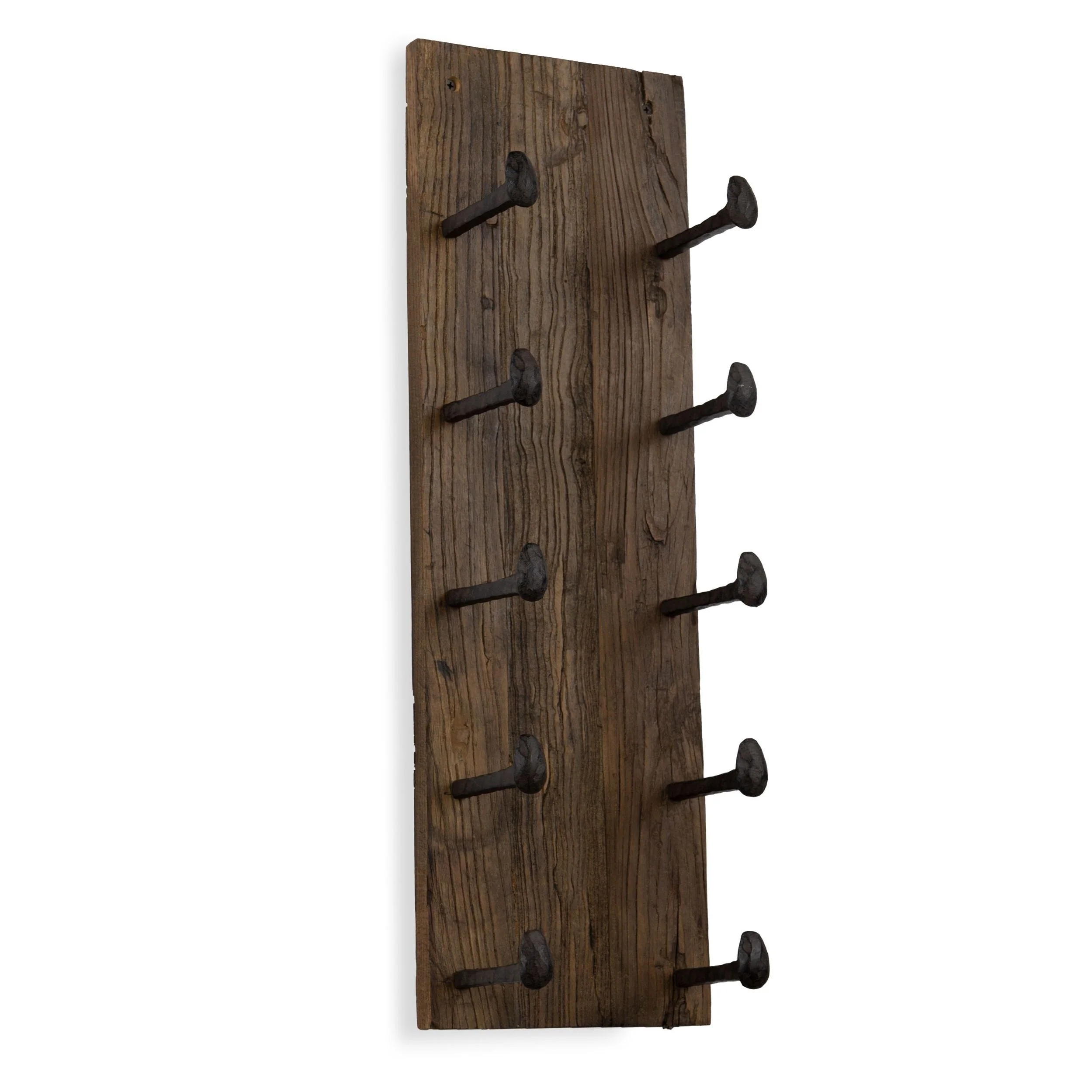 5 Bottle Wood Wall Mounted Wine Rack, Walnut Finish Bottle Holder for Kitchen, Dining Room and Home Bar - Image 6