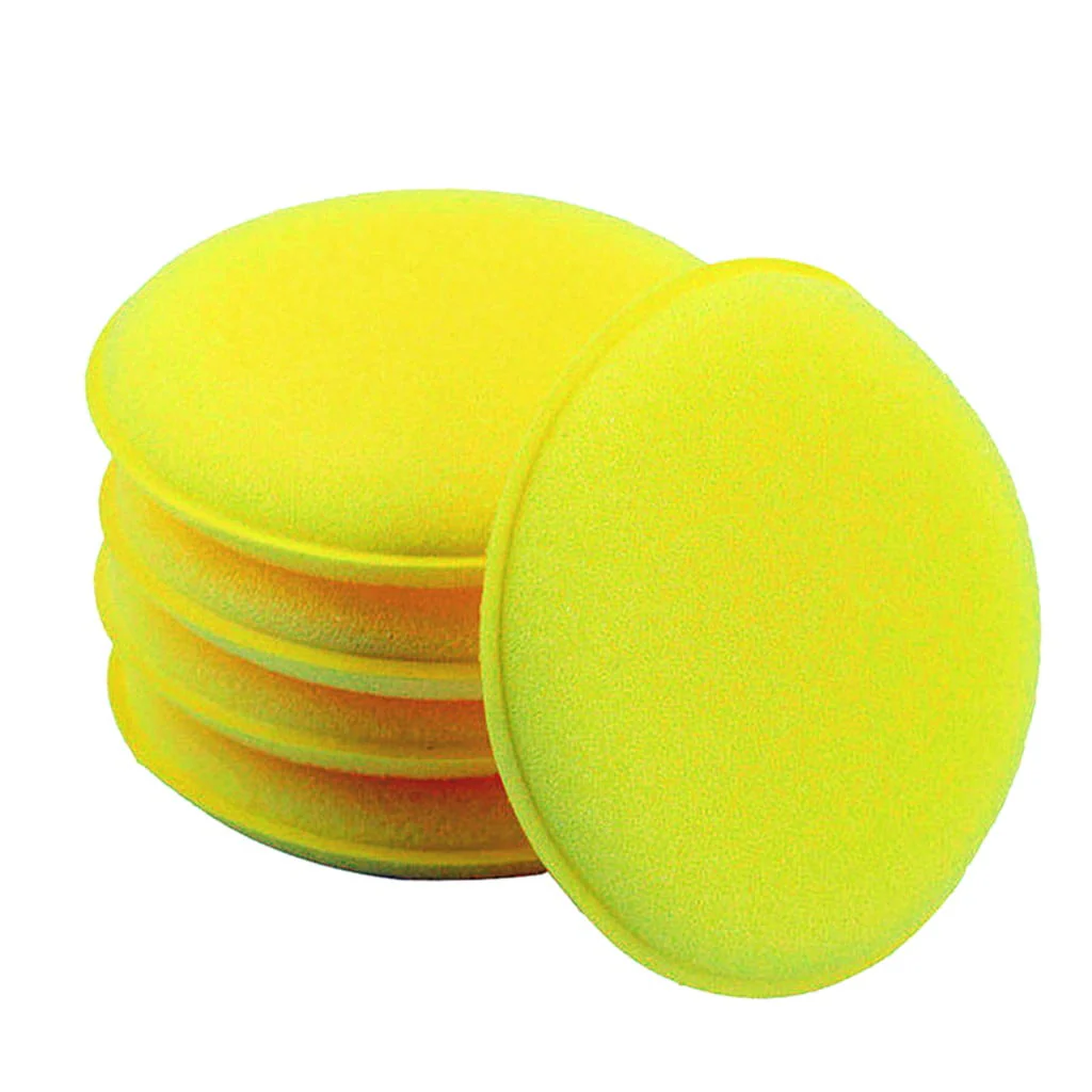 Pompotops Car Polishing Pad Wax Applicator Sponge Kit For Car Cleaning Household Polishing - Image 3