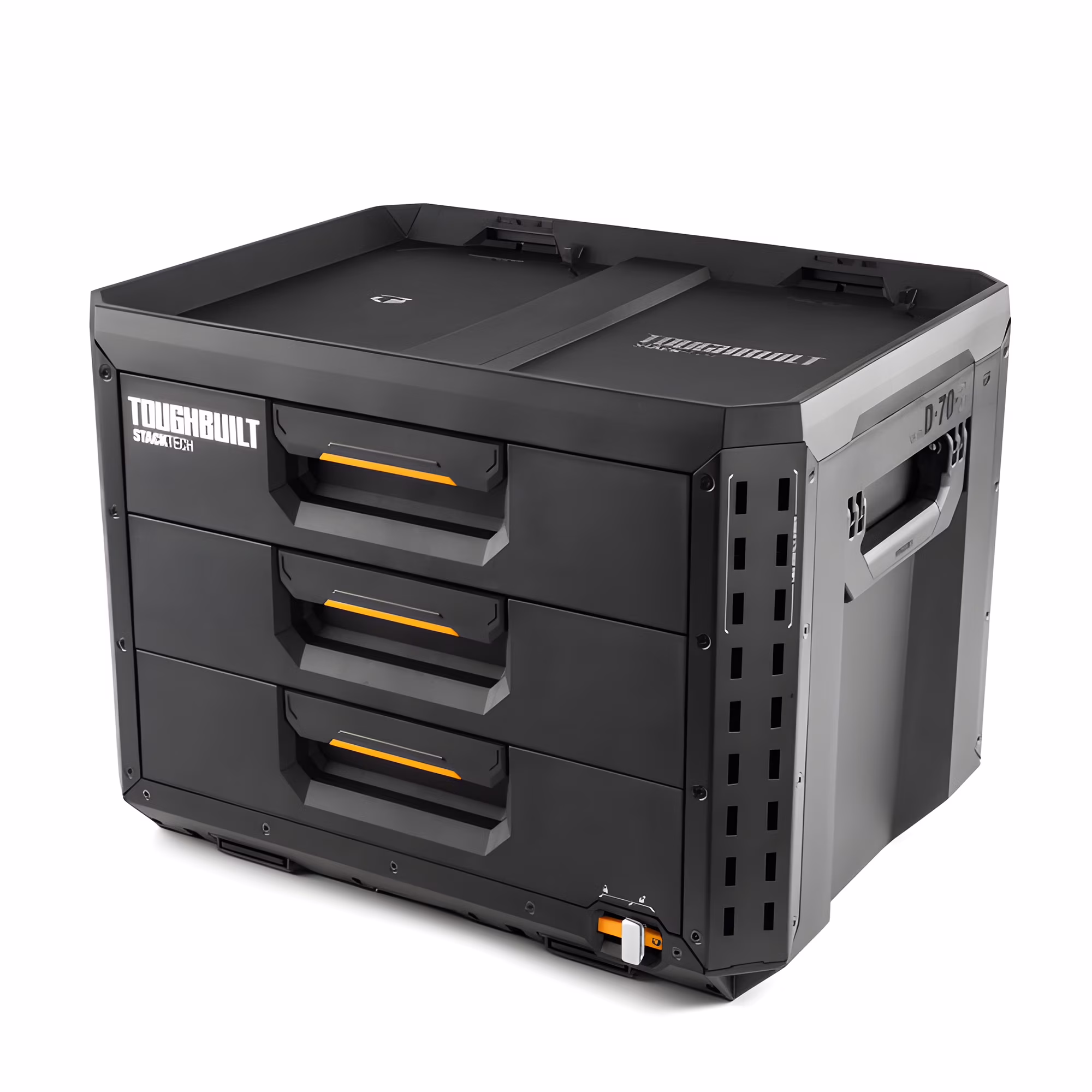 ToughBuilt StackTech 1 Drawer Toolbox, Heavy-Duty Stackable Tools Storage, 50 lb Capacity - Image 3