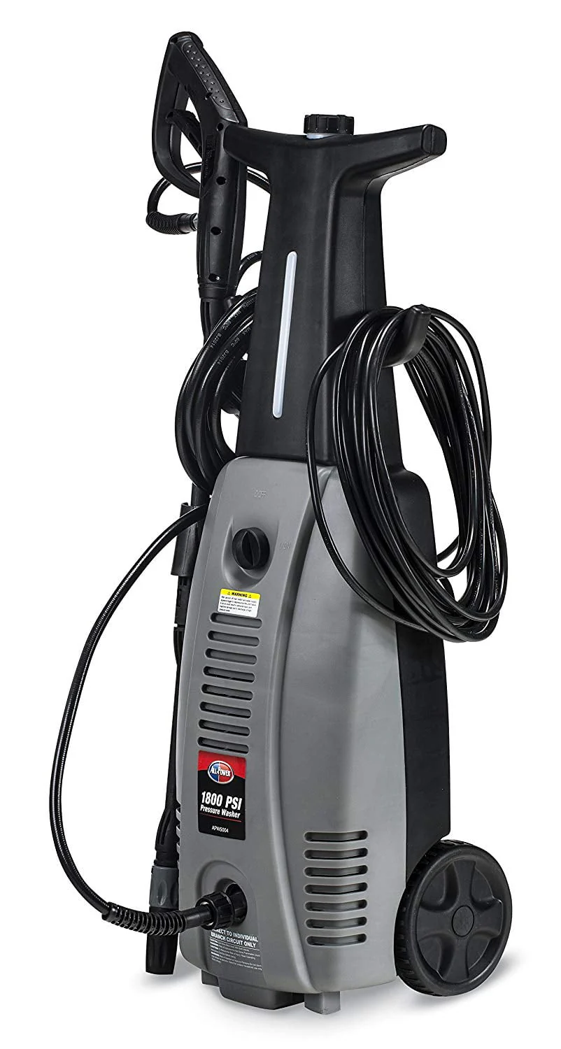 All Power 1800 PSI 1.6 GPM Electric Pressure Washer, Power Washer With Hose Reel for House, Walkway, Car and Outdoor Cleaning, APW5004 - Image 4