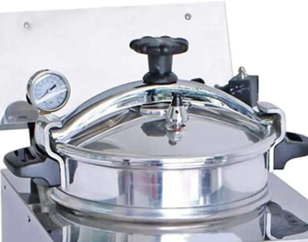 16L Pressure Fryer Commercial Electric Countertop Stainless Steel Cooking Machine Chicken Fish - Image 2
