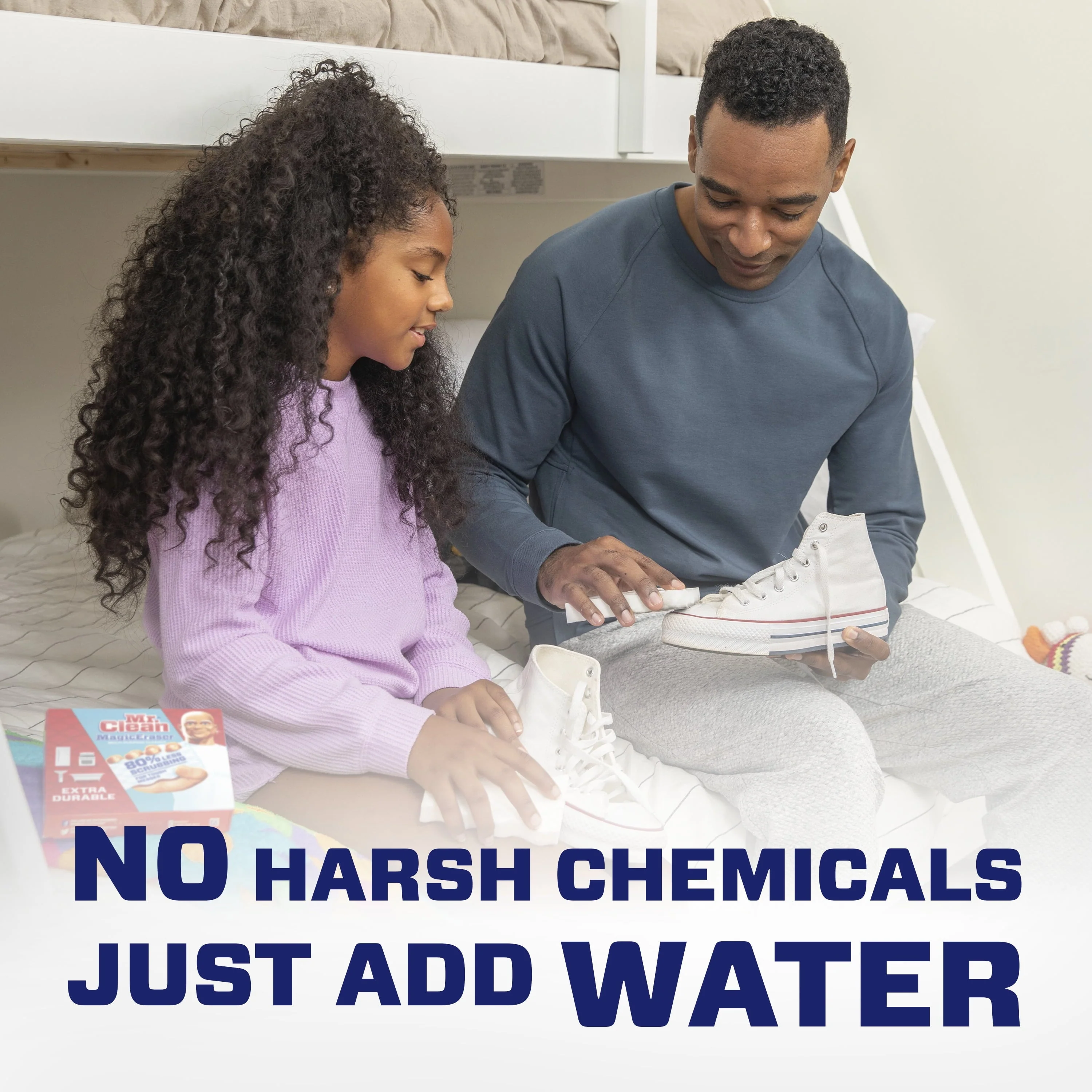 Mr. Clean Magic Eraser Extra Durable, Cleaning Pad with Durafoam, 4 Ct - Image 4