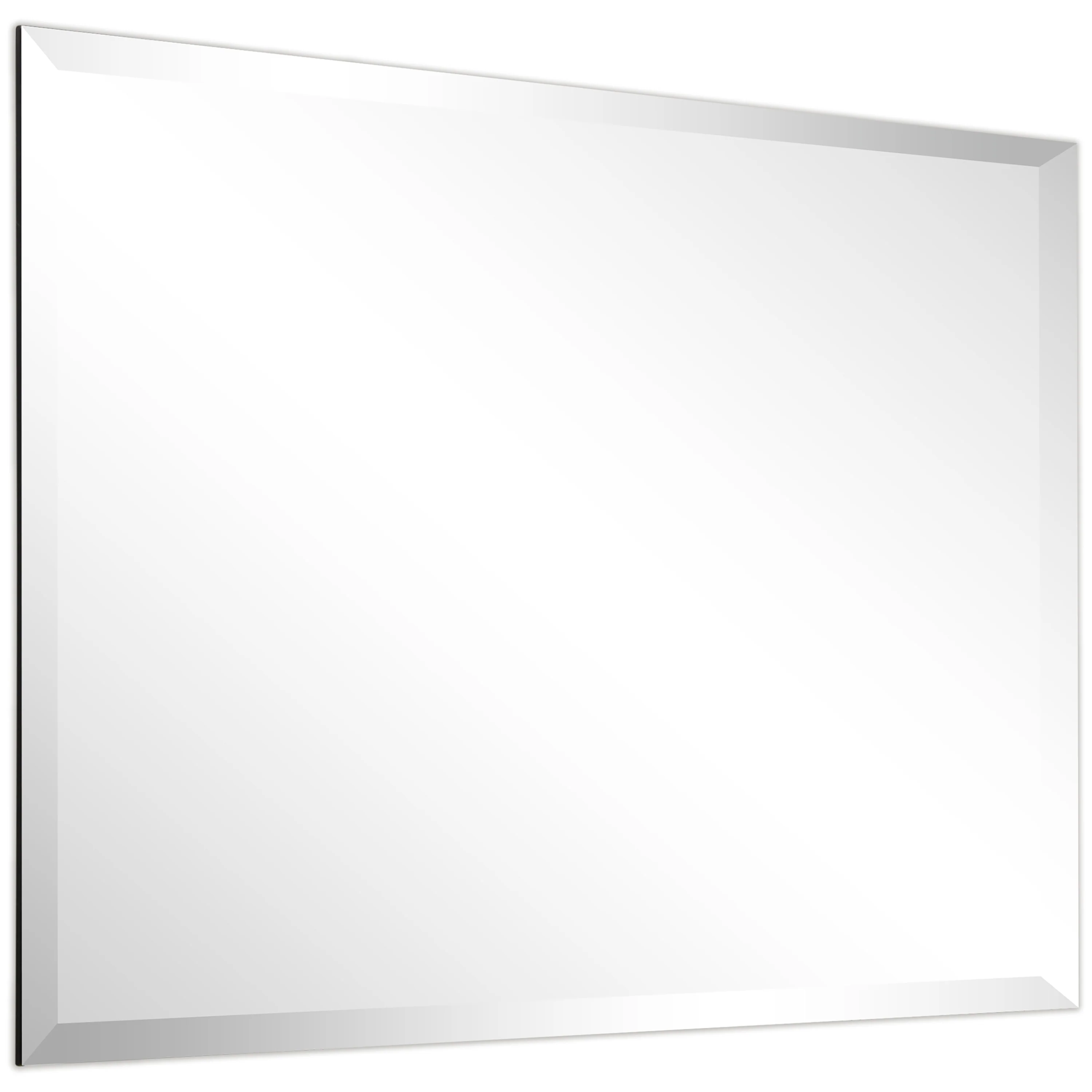 Frameless Beveled Prism Wall Mirror, Clear Square or Rectangular Decorative Mirror for Bathroom, Bedroom and Home Decor - Image 22