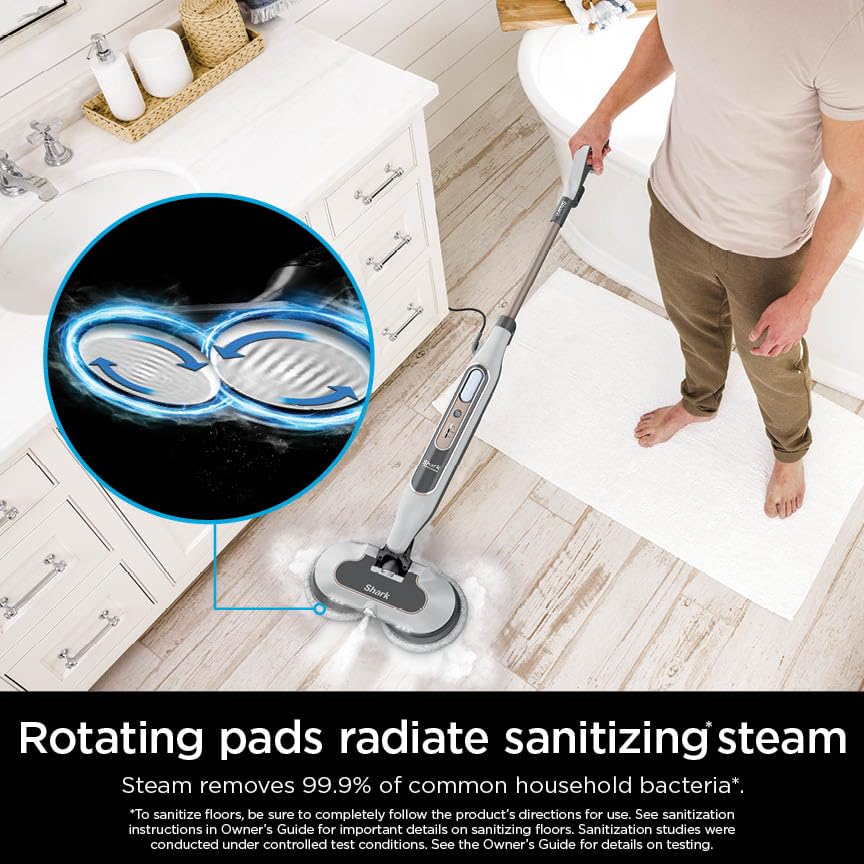 All-in-One Hard Floor Steam Mop, Multi-Surface Steam Cleaner with Powerful Steam Blaster for Tile, Wood & Home Cleaning - Image 4