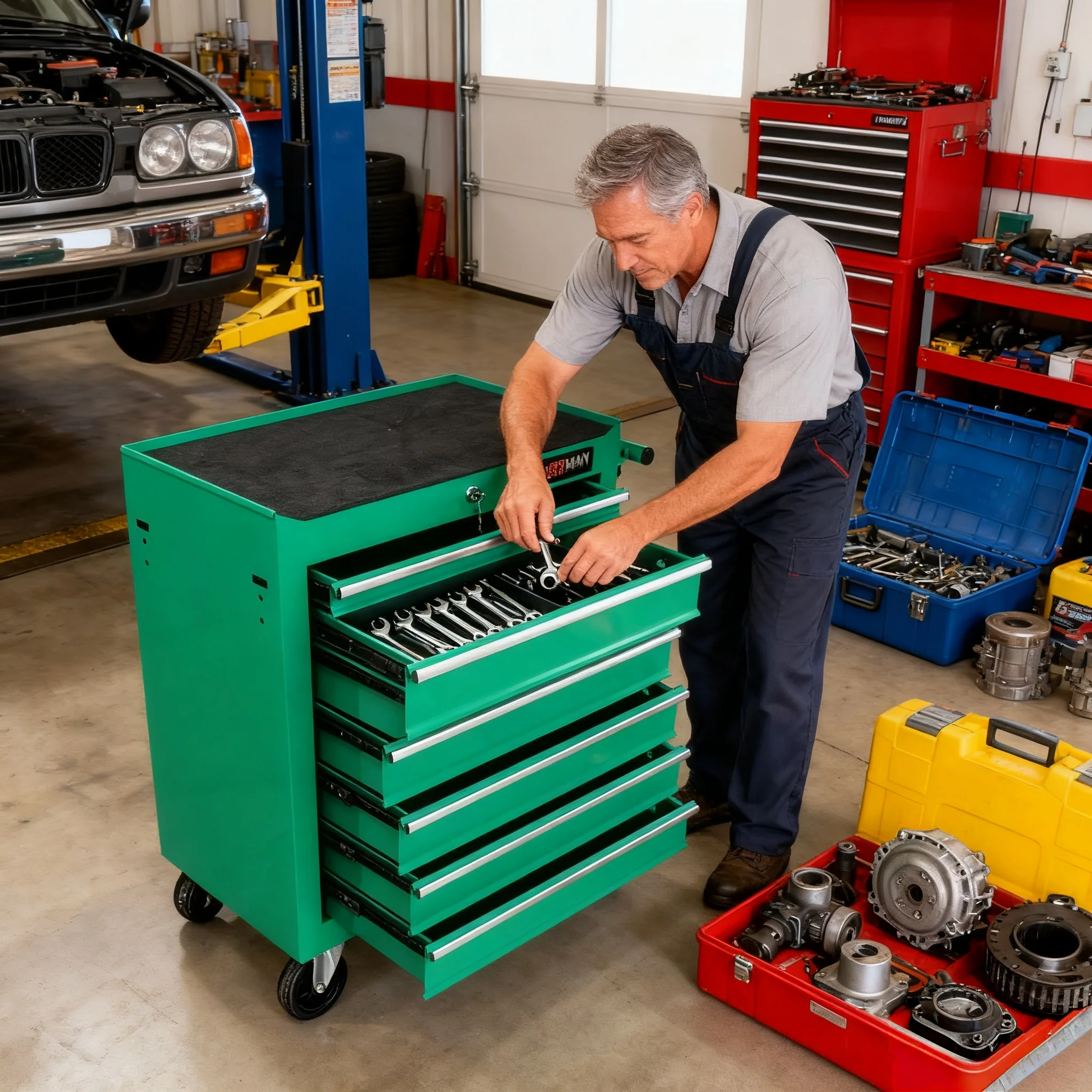 ARTMAN 7 Drawer Tool Rolling Storage Cart ,Tool Boxes Tool Chest with Wheels and Drawers for Garage Workshop Warehouse - Image 20