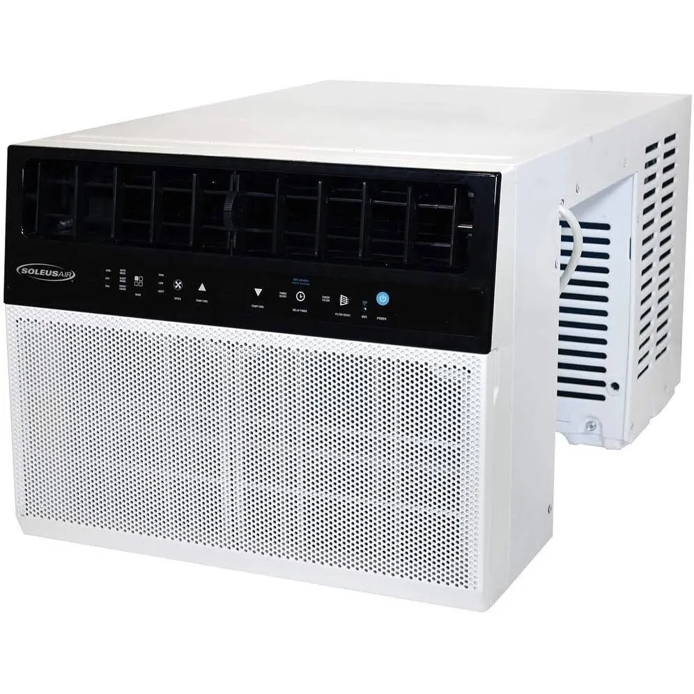 8,000 BTU Hybrid (saddle) Window Air Conditioner with WiFi - 8,000 BTU (White) - Image 3