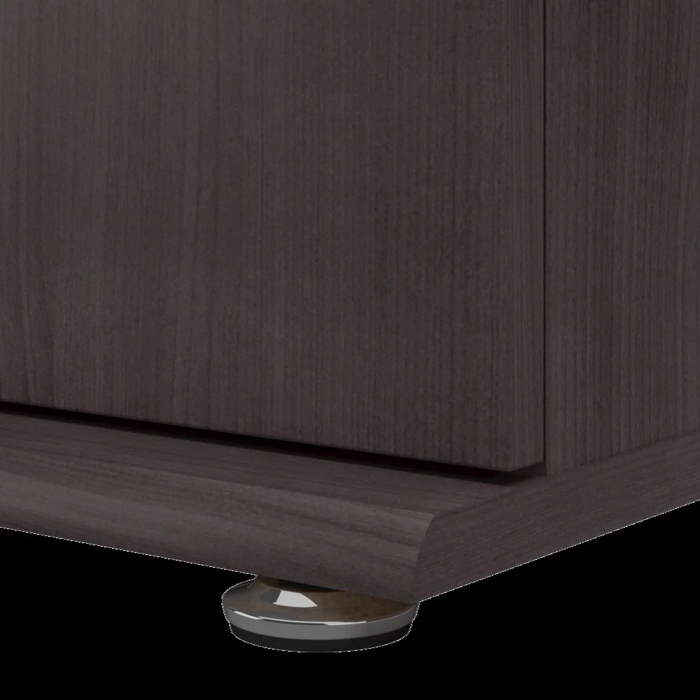 Universal Tall Narrow Storage Cabinet in Platinum Gray - Engineered Wood - Image 26