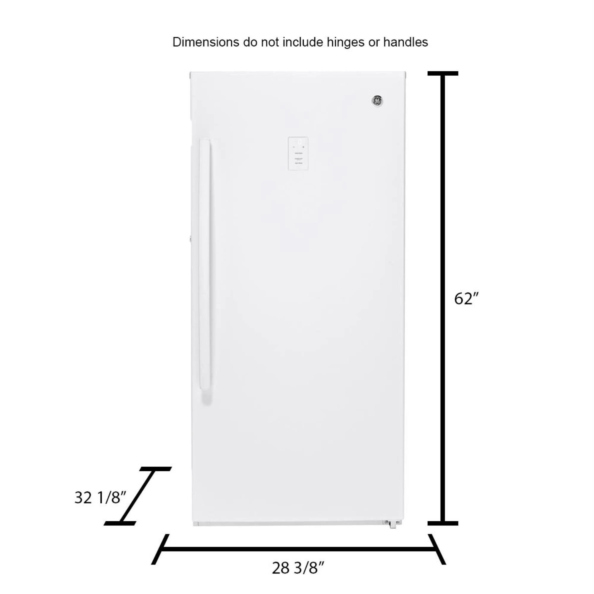 14.1 Cu. ft. White Frost-free Upright Freezer - Image 5