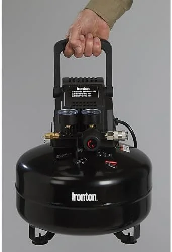 Oil-Free Pancake Air Compressor, 0.3 HP, 3 Gallons, 110 PSI - Image 4