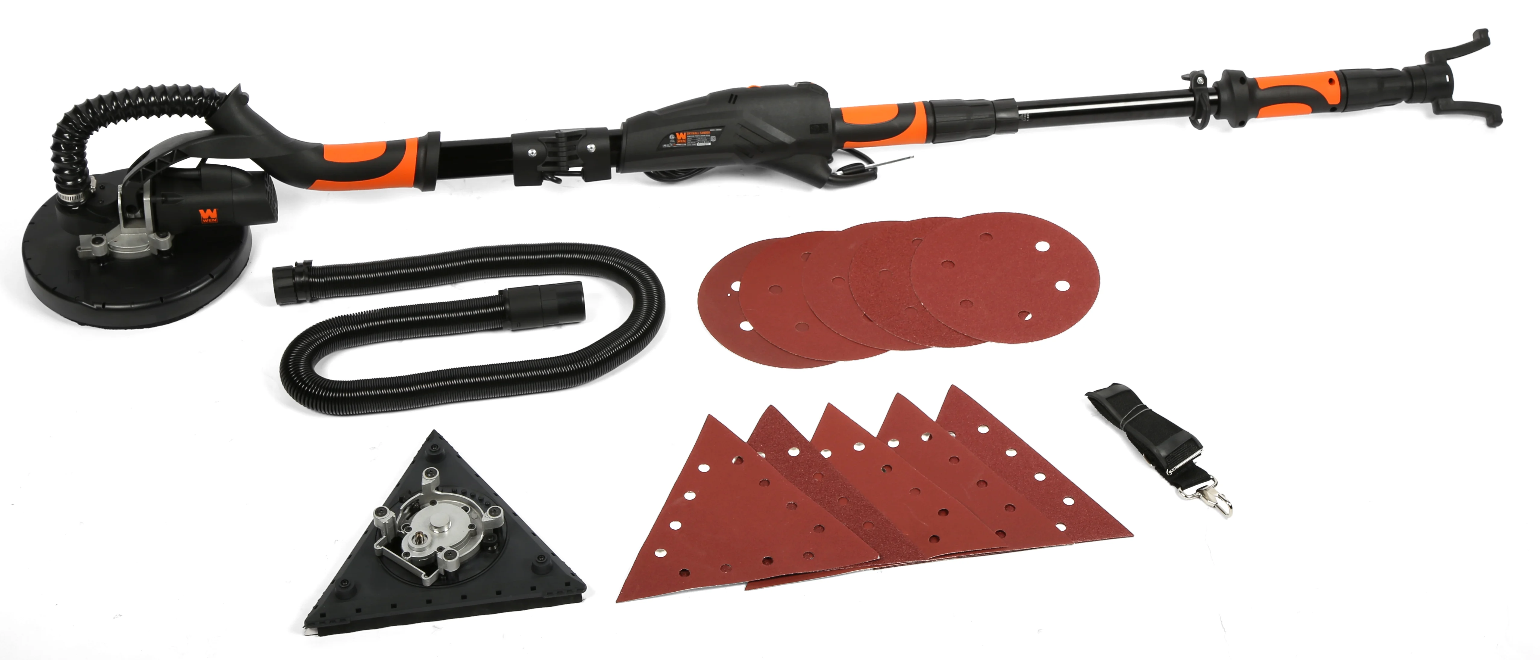 WEN 5-Amp 2-in-1 Variable Speed Dual-Head Drywall Sander with 15-Foot Dust Hose - Image 2