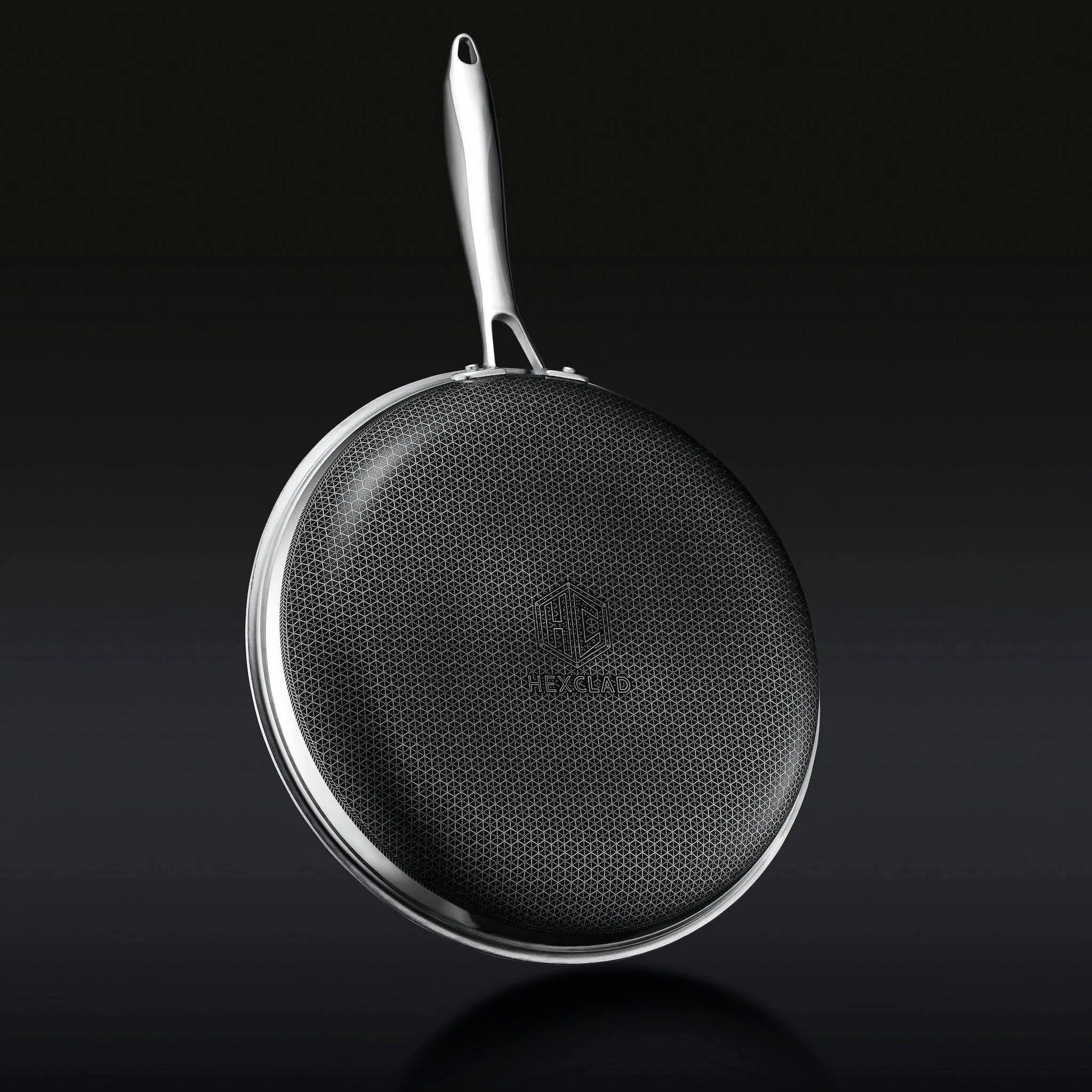 6-Piece Hybrid Stainless Steel Cookware Pan Set with Glass Lids - Image 8