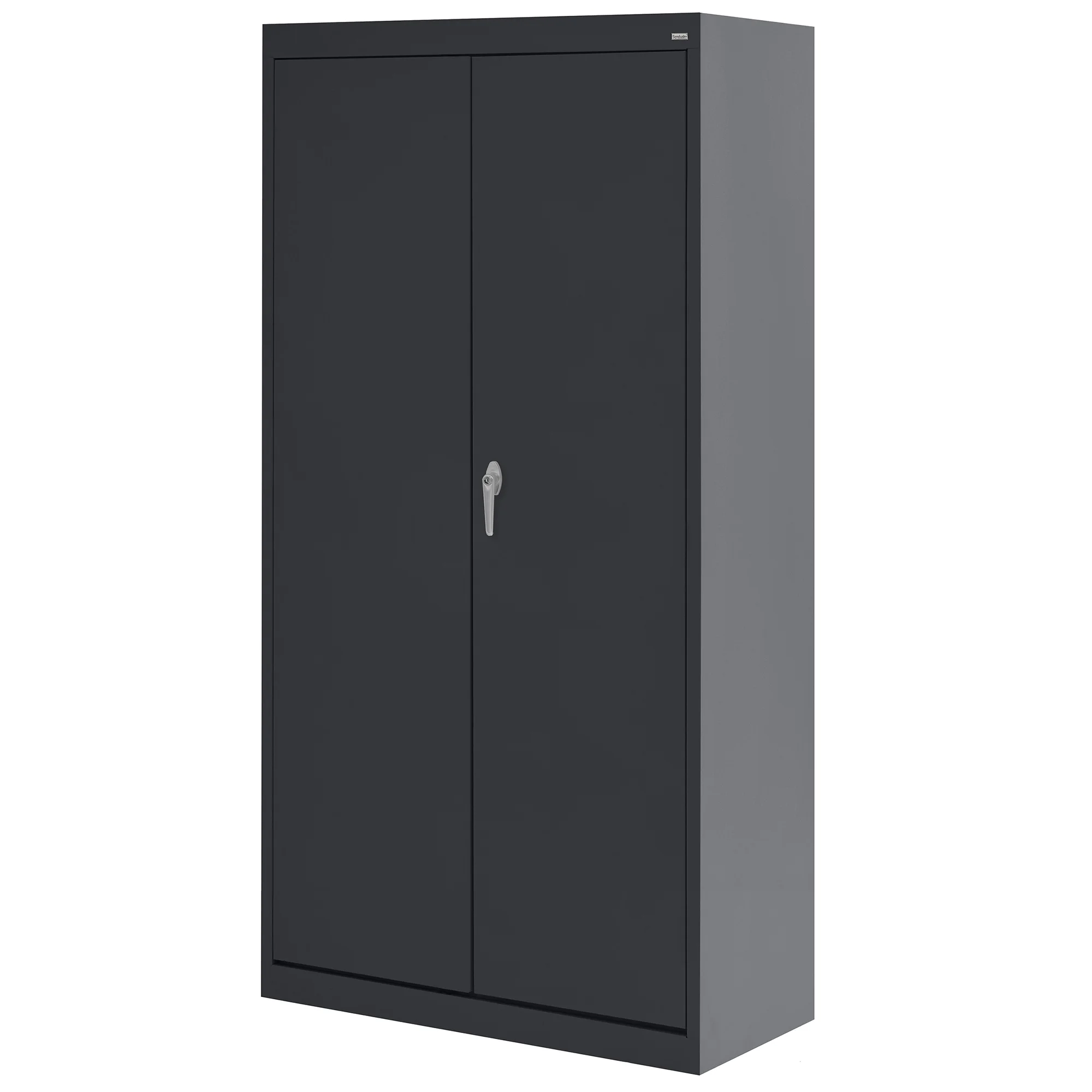 Sandusky Braefell 20-Gauge Welded Steel Garage Storage Cabinet, Black - Image 2