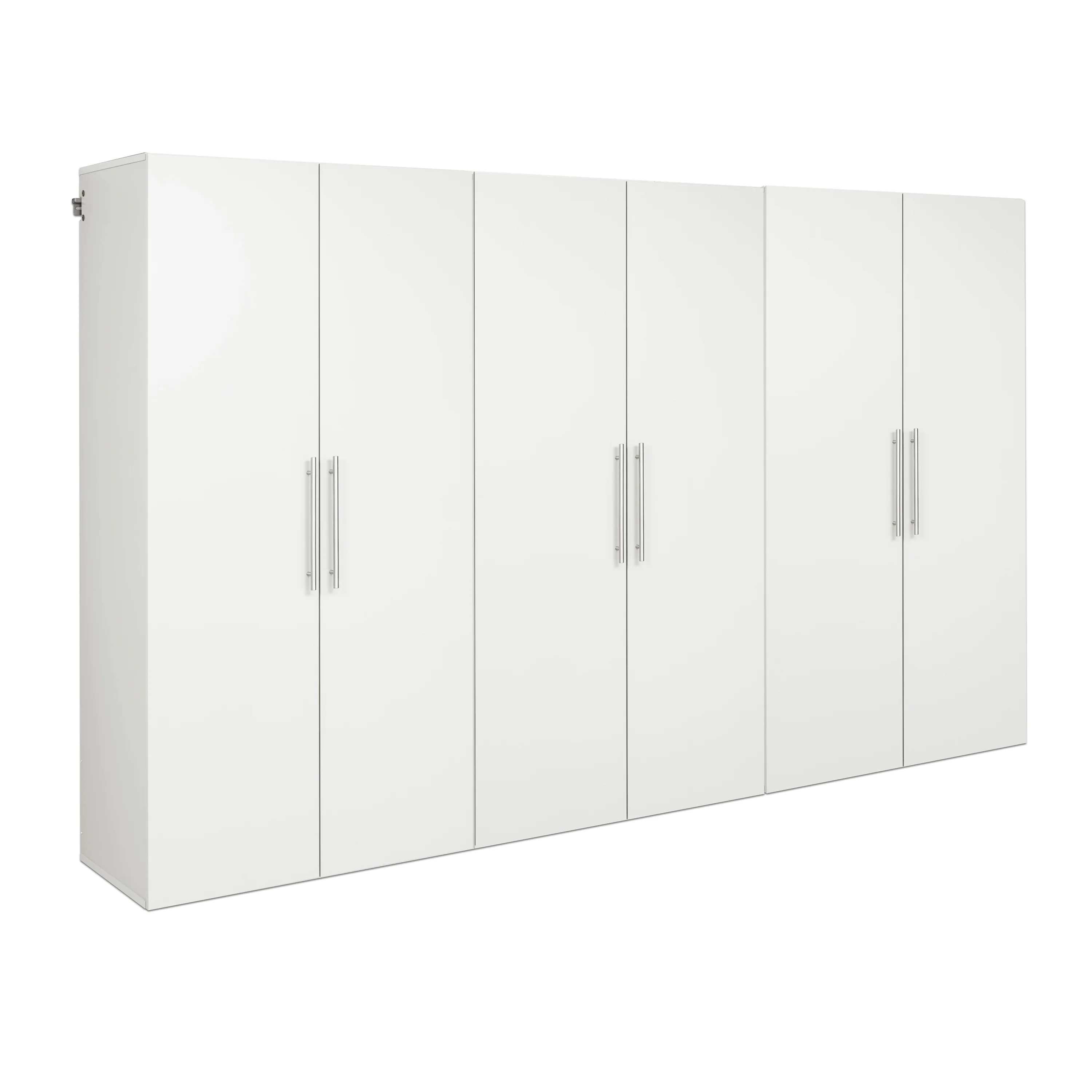 Prepac 3-Piece Extra Large HangUps Storage Cabinet Set, Light Gray - Image 14