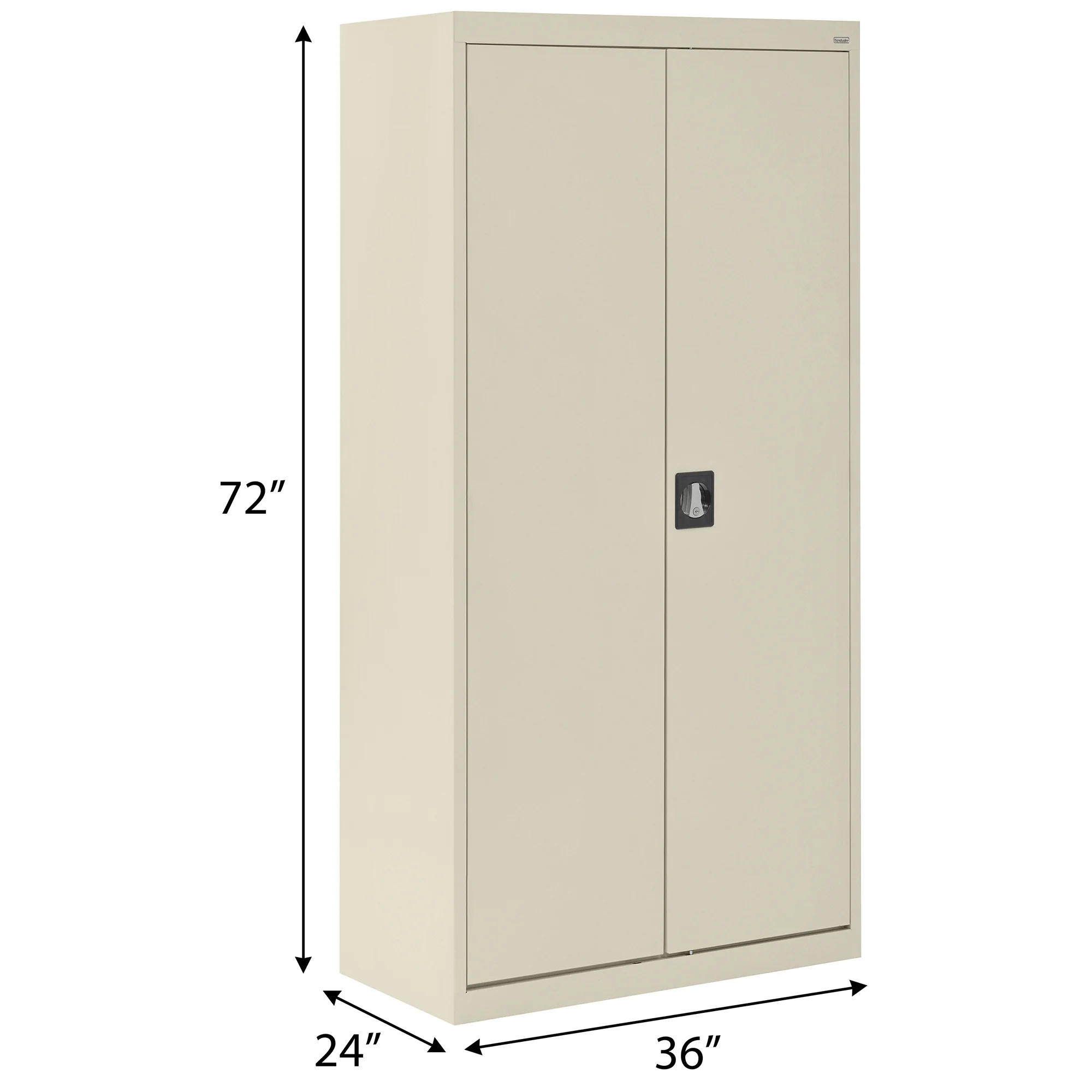Sandusky Lee 20-Gauge 5-Shelf Welded Steel Freestanding Garage Storage Cabinet, Black - Image 54