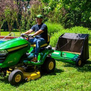 42 Tow-Behind Lawn Sweeper, 24 cu. ft. Capacity, Adjustable Brushes - Image 7