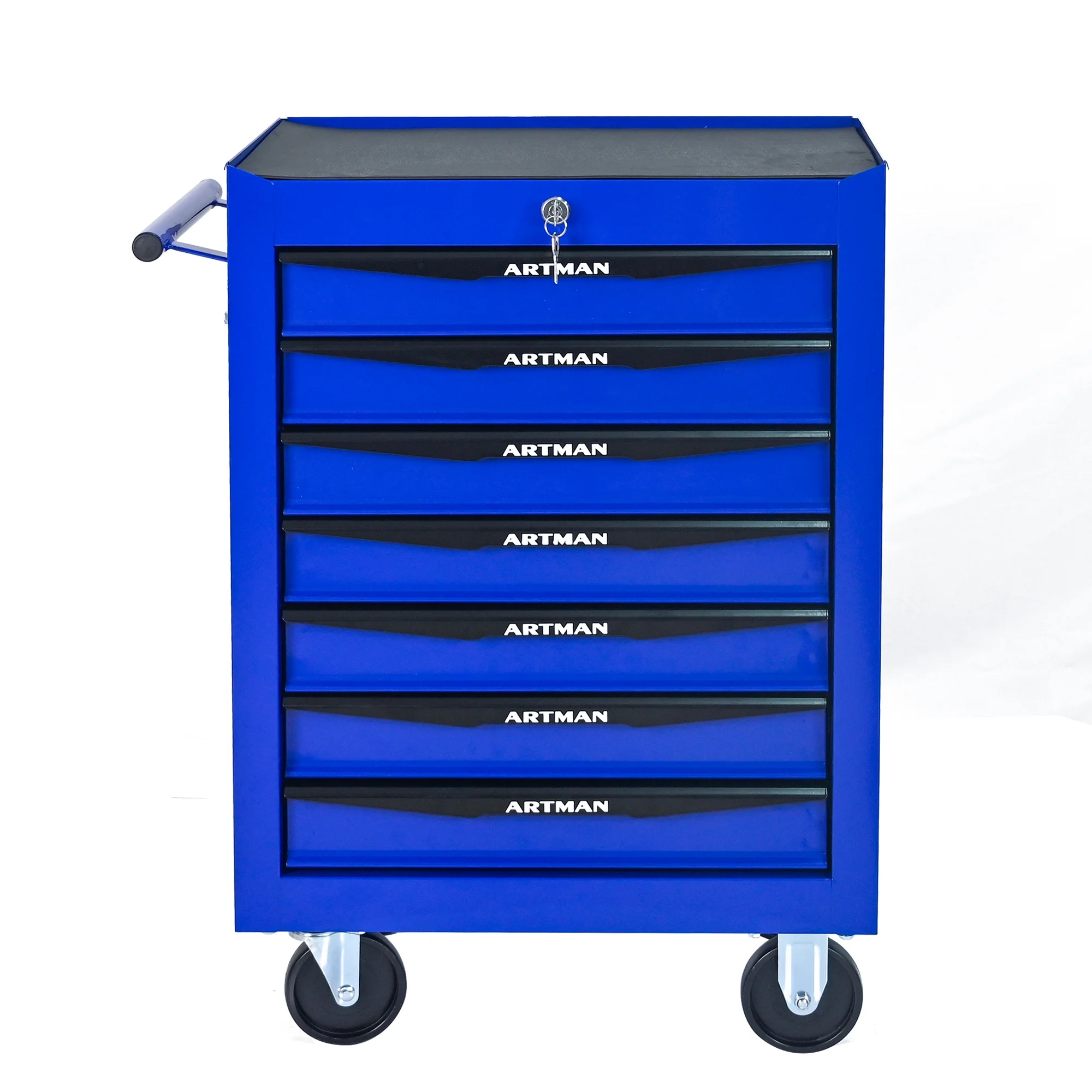 ARTMAN 20" 6-Drawer Tool Chest Cabinet with Ball Bearing Drawer Slides, Steel Tool Storage Box Organizer for Garage Workshop Repair Shop - Image 57
