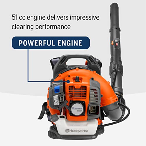 150BT Gas Backpack Leaf Blower, 51cc 2.16HP, 765CFM 270MPH, Ergonomic Design - Image 9