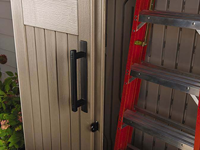 Outdoor Storage Shed, 52 Cu.Ft., Weather-Resistant, Lockable Doors - Image 6