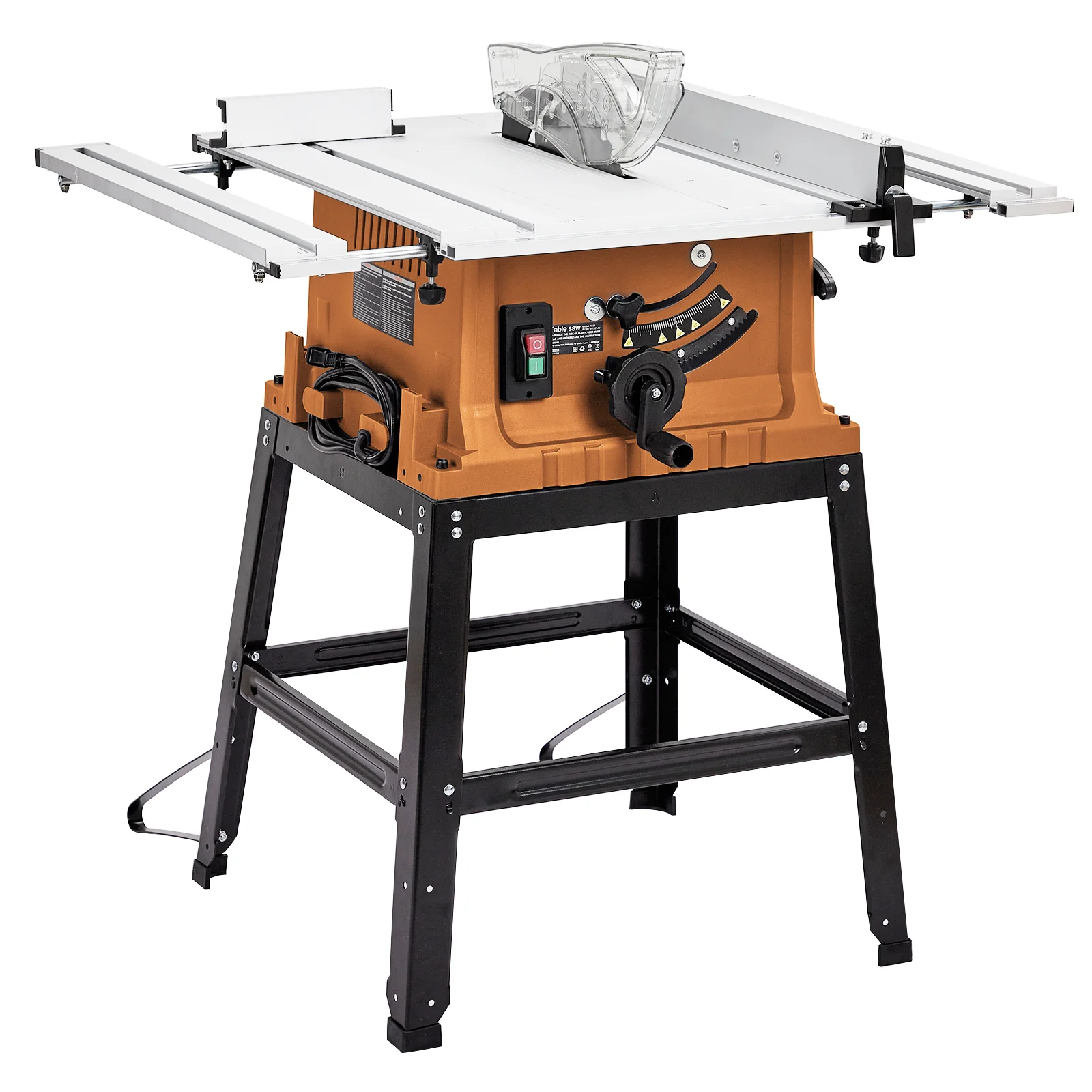 Wpond 1800W, 15A 10in Portable Table Power Saw, 5000 RPM - Image 23