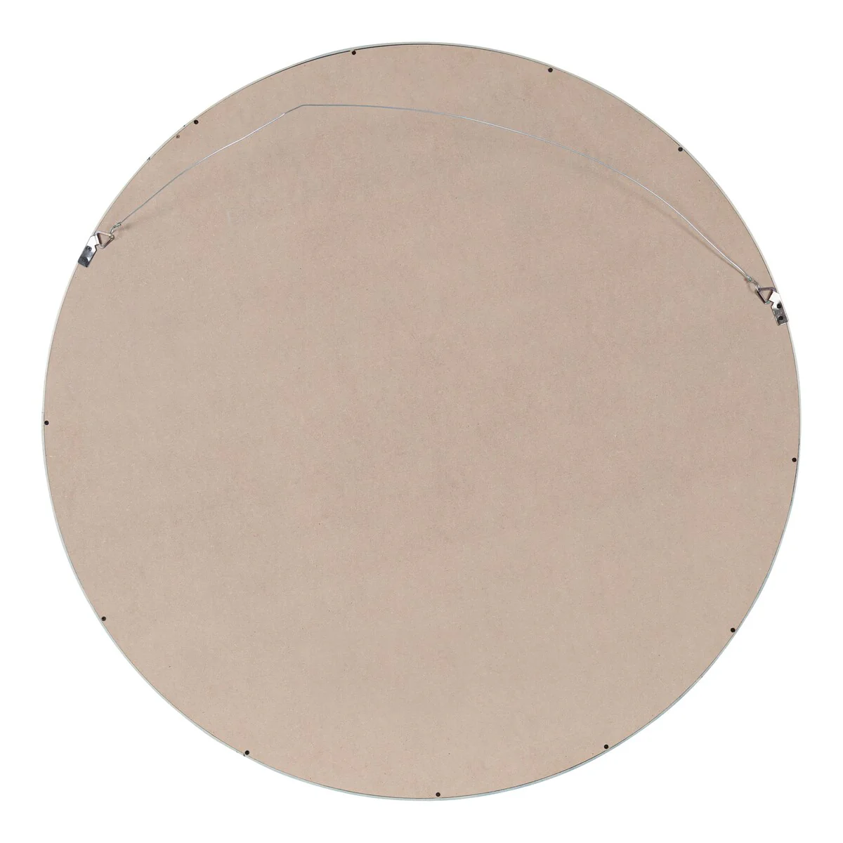 Round Wood Accent Wall Mirror, Modern Decorative Wooden Frame Mirror for Living Room, Bedroom and Entryway - Image 39