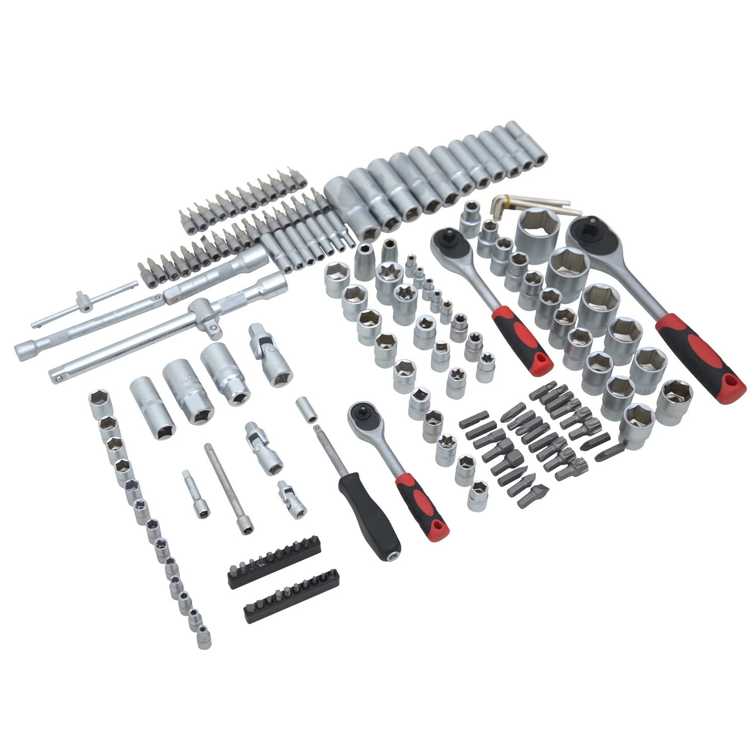 Hantinstom 171p Ultimate Sockets Set Comprehensive Hand Tool Set Perfect for Home Essentials College Dorm Car Emergency Kit - Image 2