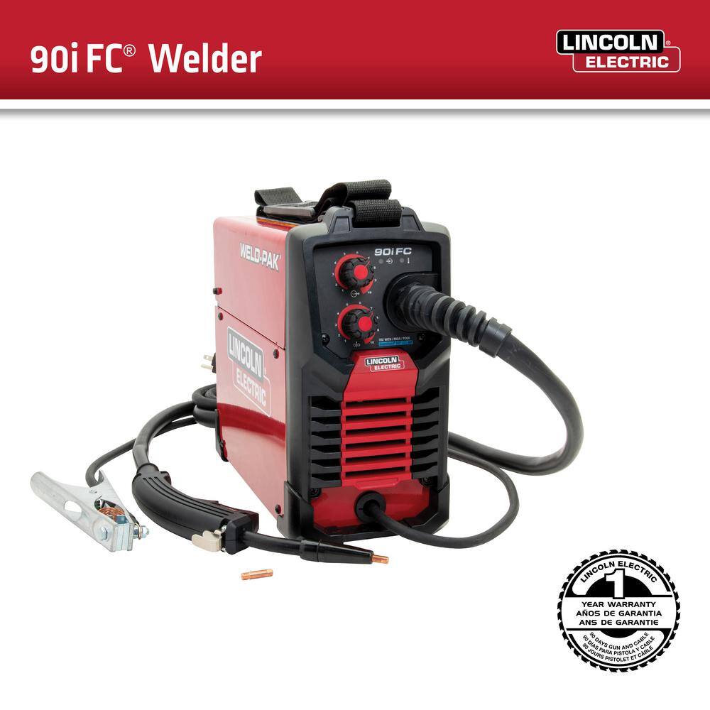 90i FC Flux-Cored Wire Feeder Welder (No Gas) K5255-1 Configuration B - Image 2