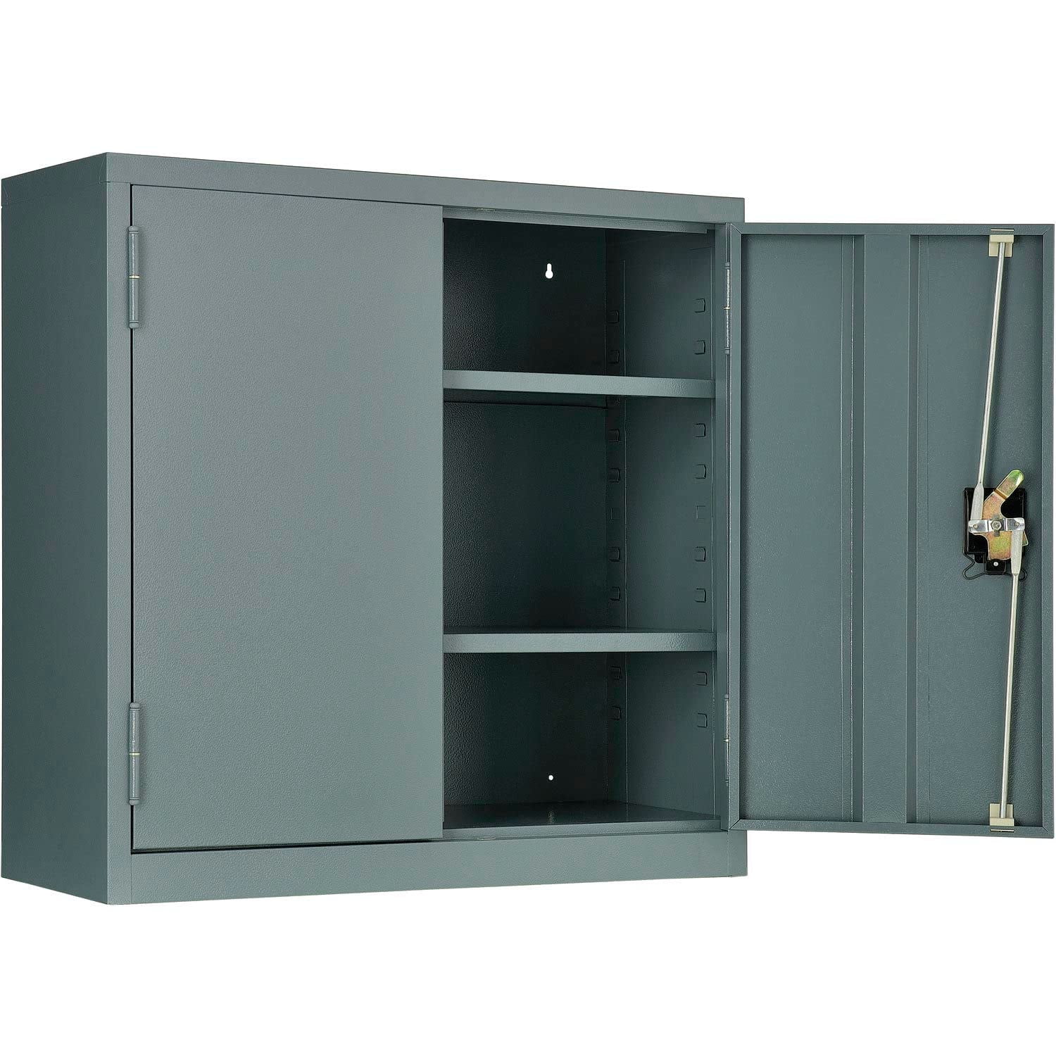 Global Industrial Assembled Wall Storage Cabinet, 30x12x30, Gray - Image 5