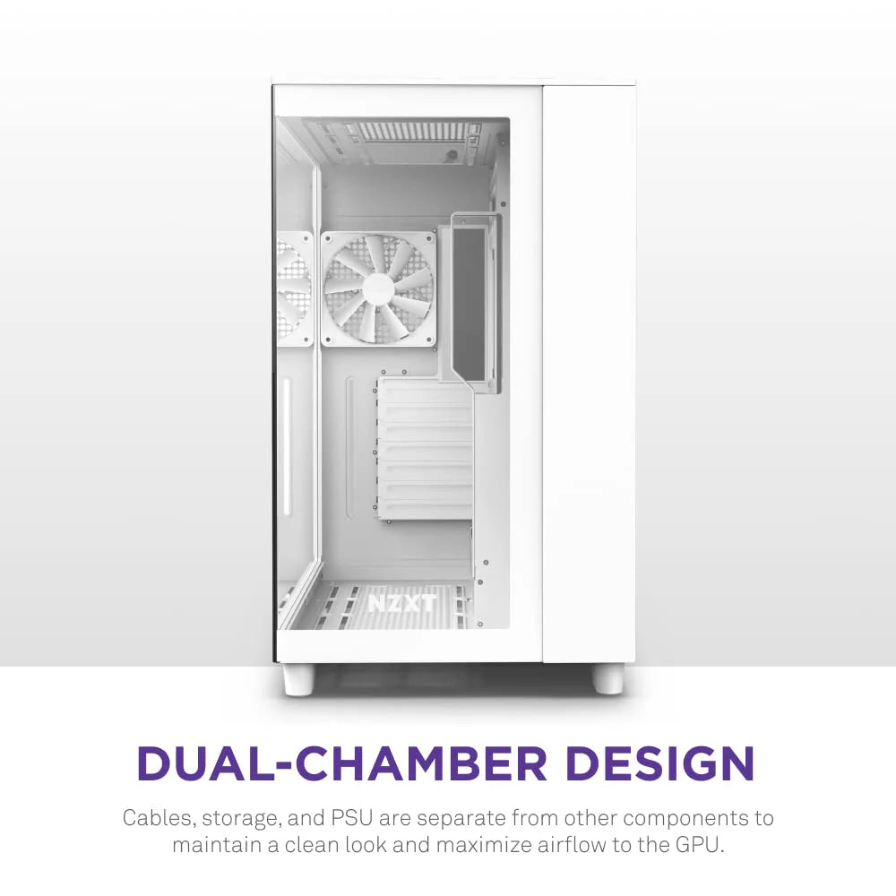Dual-Chamber ATX Mid-Tower PC Gaming Case - Image 5