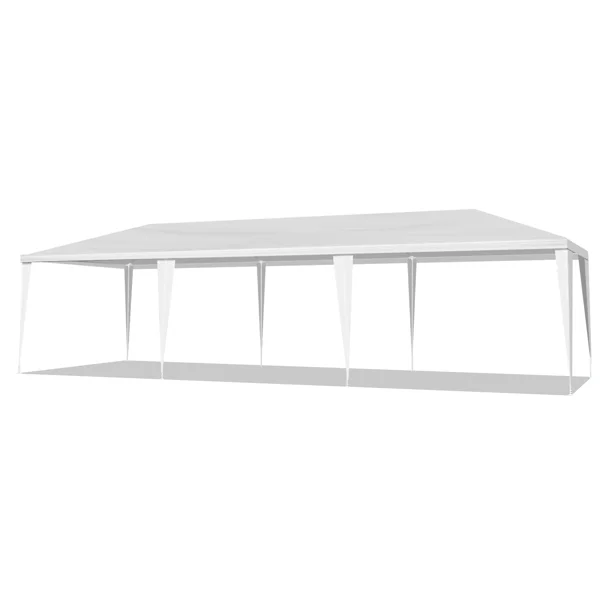 10'x30' Outdoor Party Tent with 8 Removable Sidewalls, Waterproof Canopy Patio Wedding Gazebo, White,white - Image 15