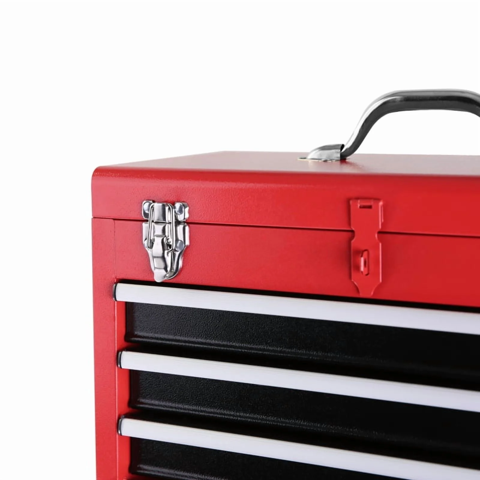 3-Drawer Rolling Tool Chest with Wheels -C Heavy-Duty Storage Cabinet, Locking System, and Adjustable Shelf for Garage and Warehouse - Image 15