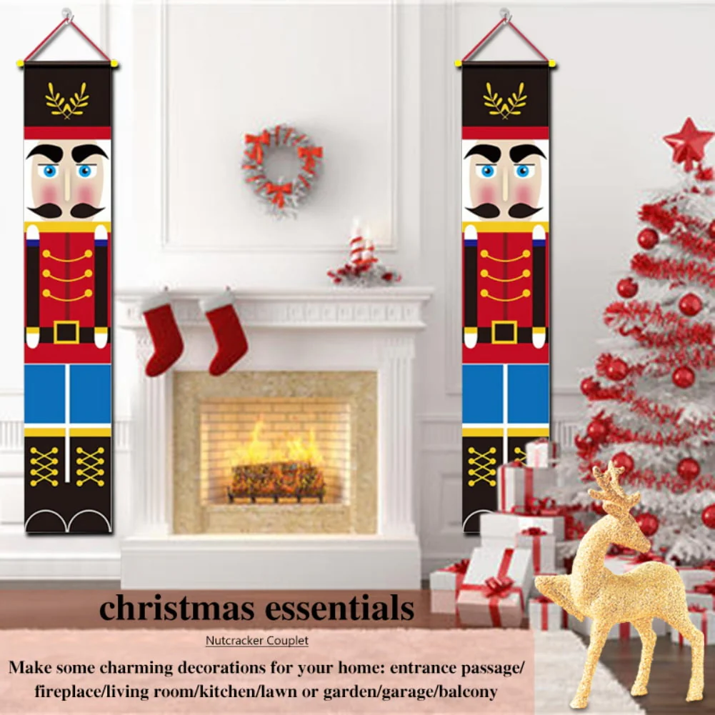71" x 12" Christmas Polyester Outdoor Banner (2 Pack) - Image 7