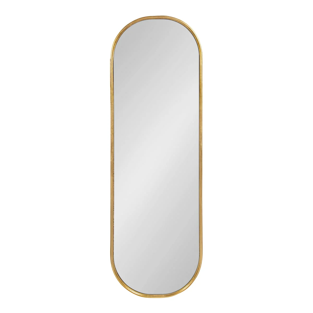 Modern Capsule Framed Wall Mirror, Decorative Oval Accent Mirror for Living Room, Bedroom and Entryway - Image 37