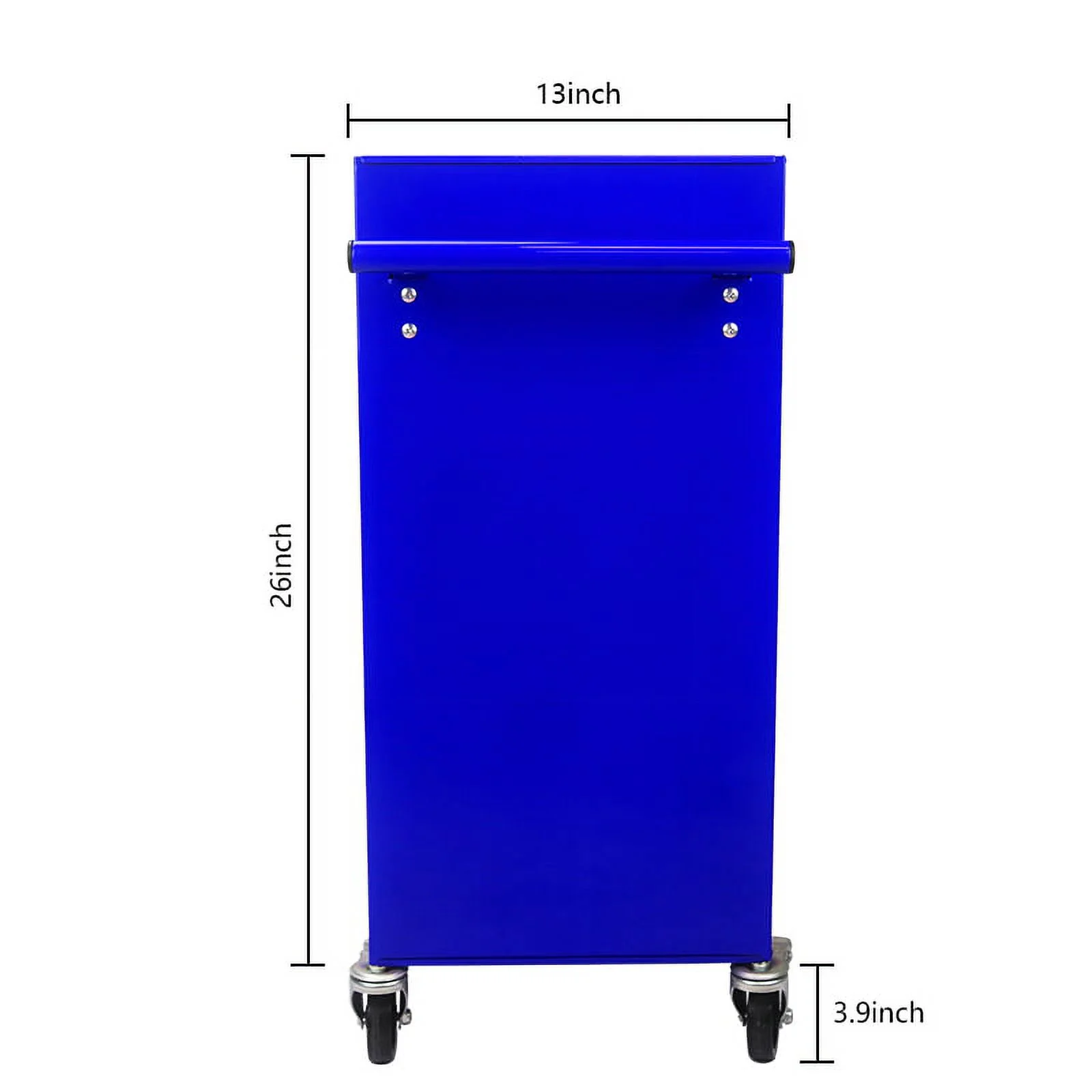 Yesfshion Mechanics Rolling Tool Storage Cabinet 4 Drawer Tool Chest Cart with Wheels for Repair Projects Workshop Home - Image 6