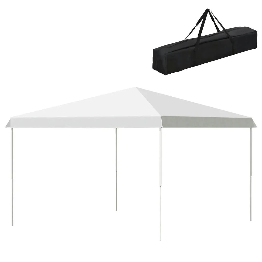 Barara King Outdoor Canopy Tent, Patio Portable Canopy,13' x 13' Pop Up Canopy Tent, Instant Sun Shelter, Tents for Parties,White - Image 7