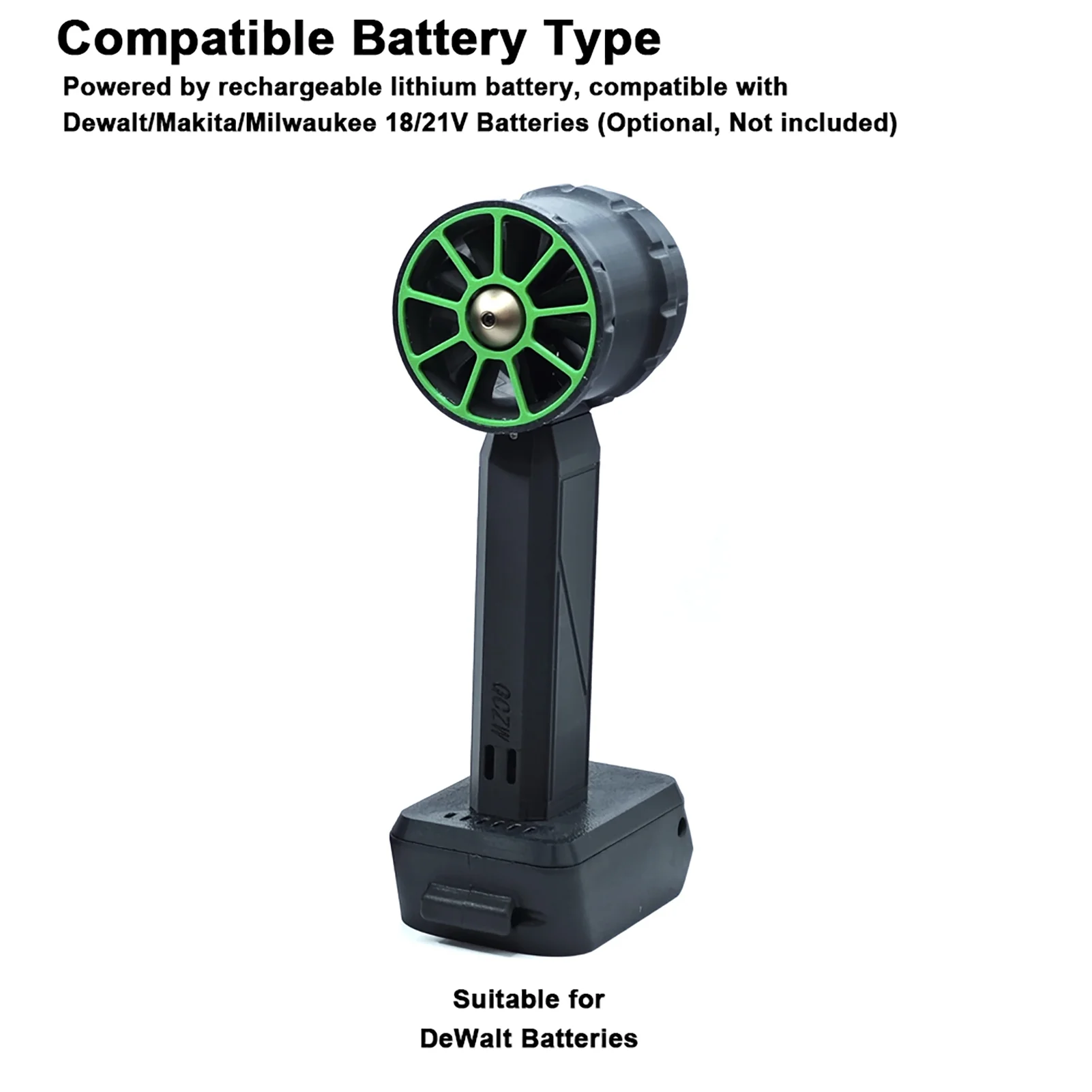 Turbofan Handheld Ducted Turbofan 50mm Brushless Motor Jet Fan 800-1000g Thrust Car Washer High Power Dust Blower Keyboard Cleaning Tool Compatible With // - Image 3