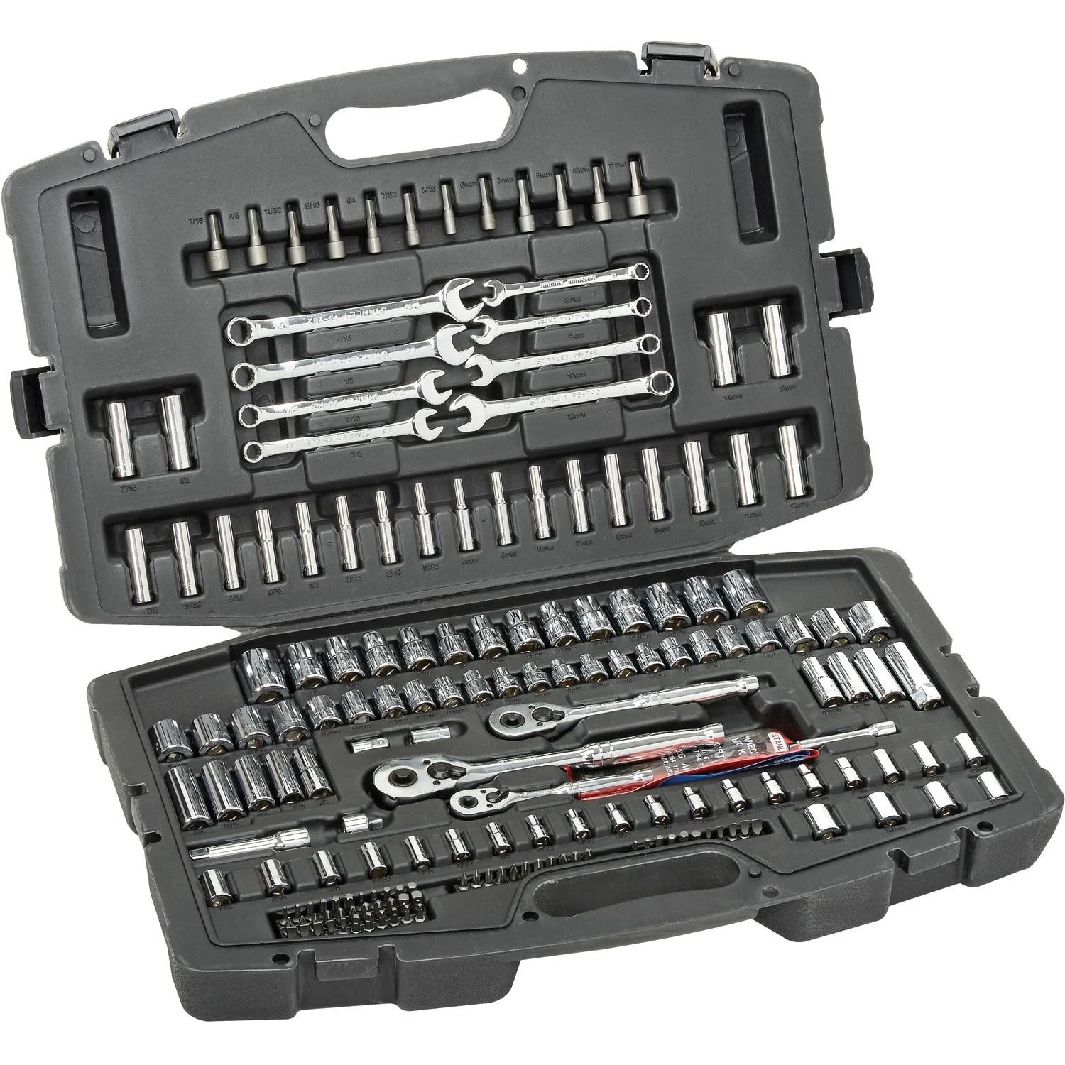 STANLEY STMT71654 201-Piece Mechanics Tool Socket Set - Image 5