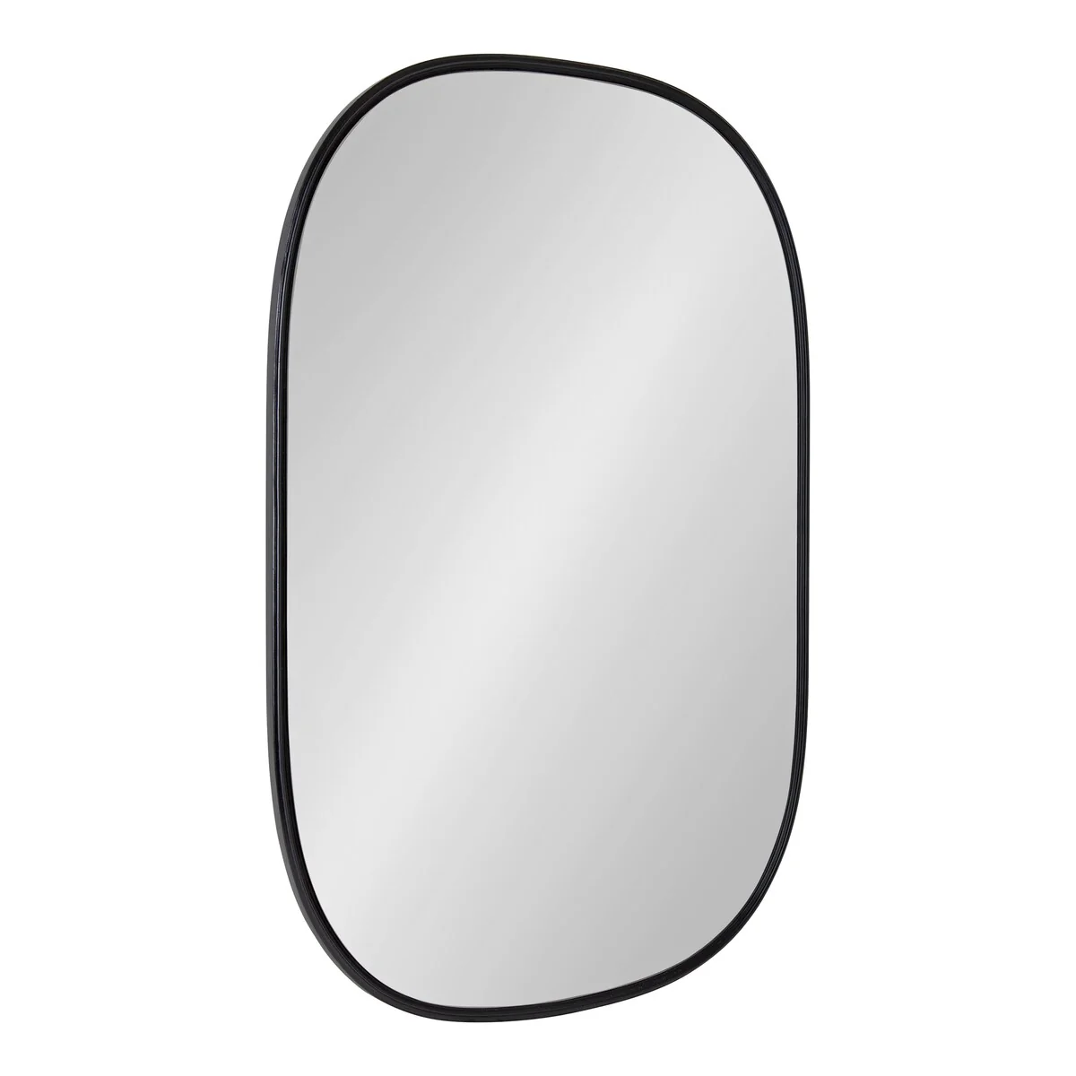 Modern Capsule Framed Wall Mirror, Decorative Oval Accent Mirror for Living Room, Bedroom and Entryway - Image 21