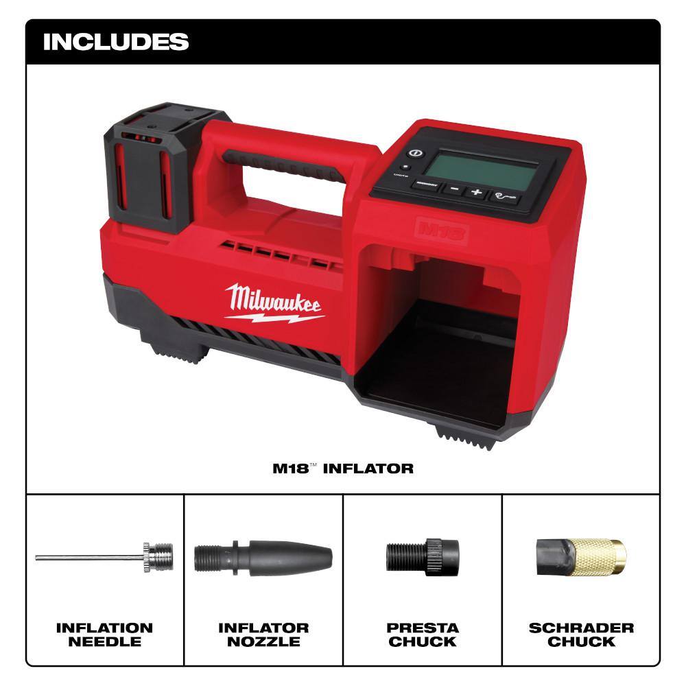 2848-20 18-Volt Lithium-Ion Cordless Inflator (Tool-Only) - Image 14
