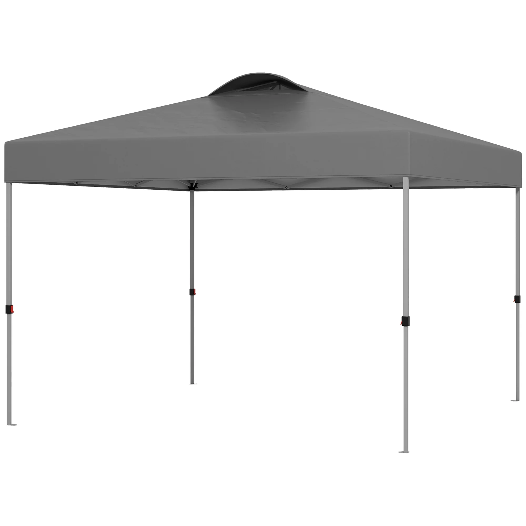 DUOSONG Outsunny 10' X 8' Retractable Awning, Patio Awnings, Sunshade Shelter W/ Manual Crank Handle, Uv & Water-Resistant Fabric And Aluminum Frame For Deck, Balcony, Yard, Beige Beige Aluminum - Image 21