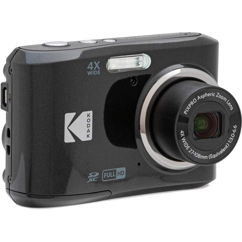 Digital Camera (Black) Bundle with 32GB Memory Card - Image 2