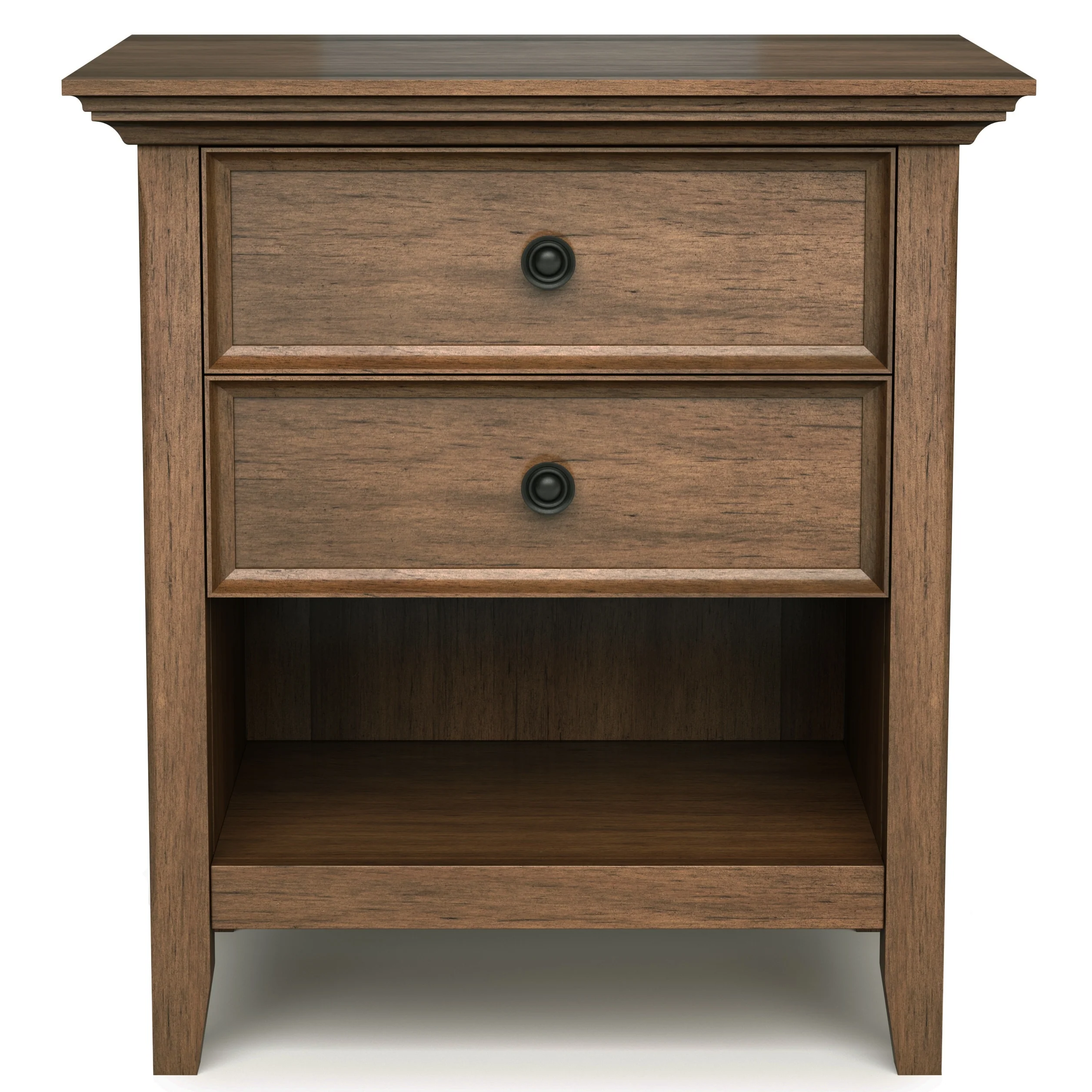 24 Inch Wide Solid Wood Nightstand, Bedside Table and Bedroom End Table - Image 51