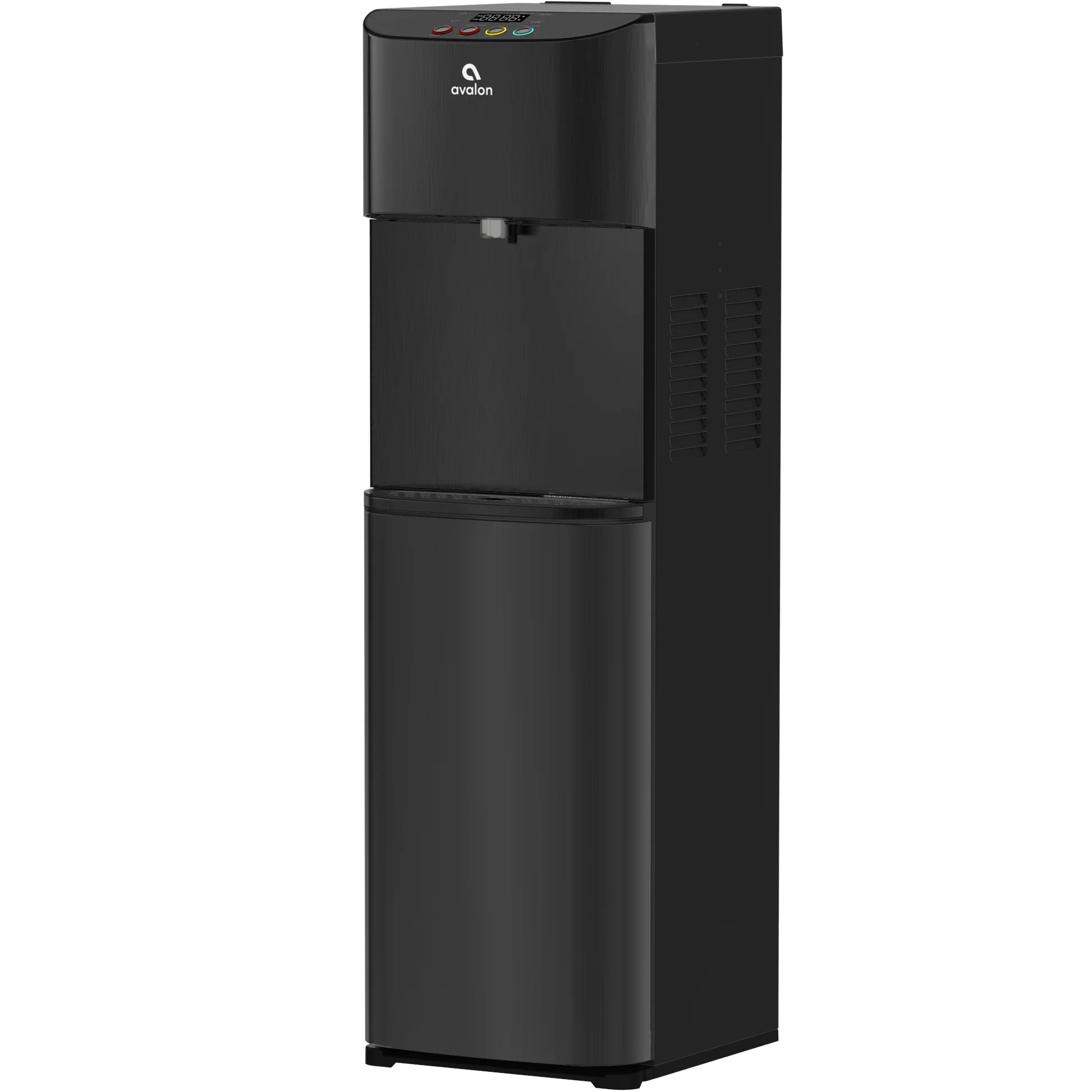 Avalon Electric Bottleless Water Cooler Water Dispenser - 3 Temperatures, Digital Clock with Temperature Control, Self Cleaning, Black Stainless Steel - Image 5