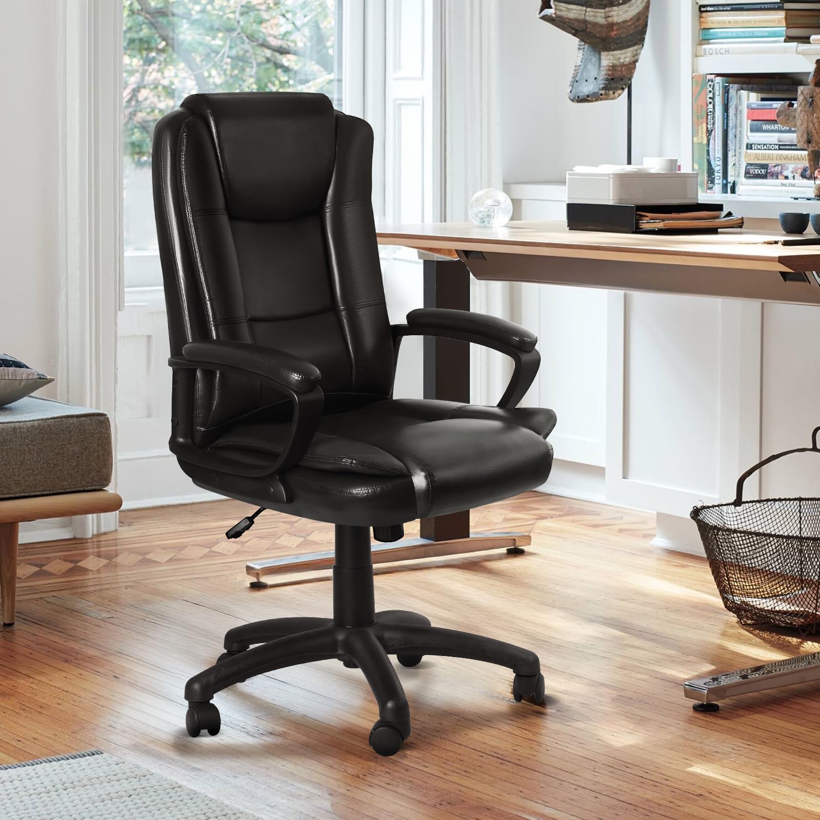 400 LBS Big and Tall Office Chair, Heavy Duty Ergonomic Computer Desk Chair for Home Office and Workspace - Image 2
