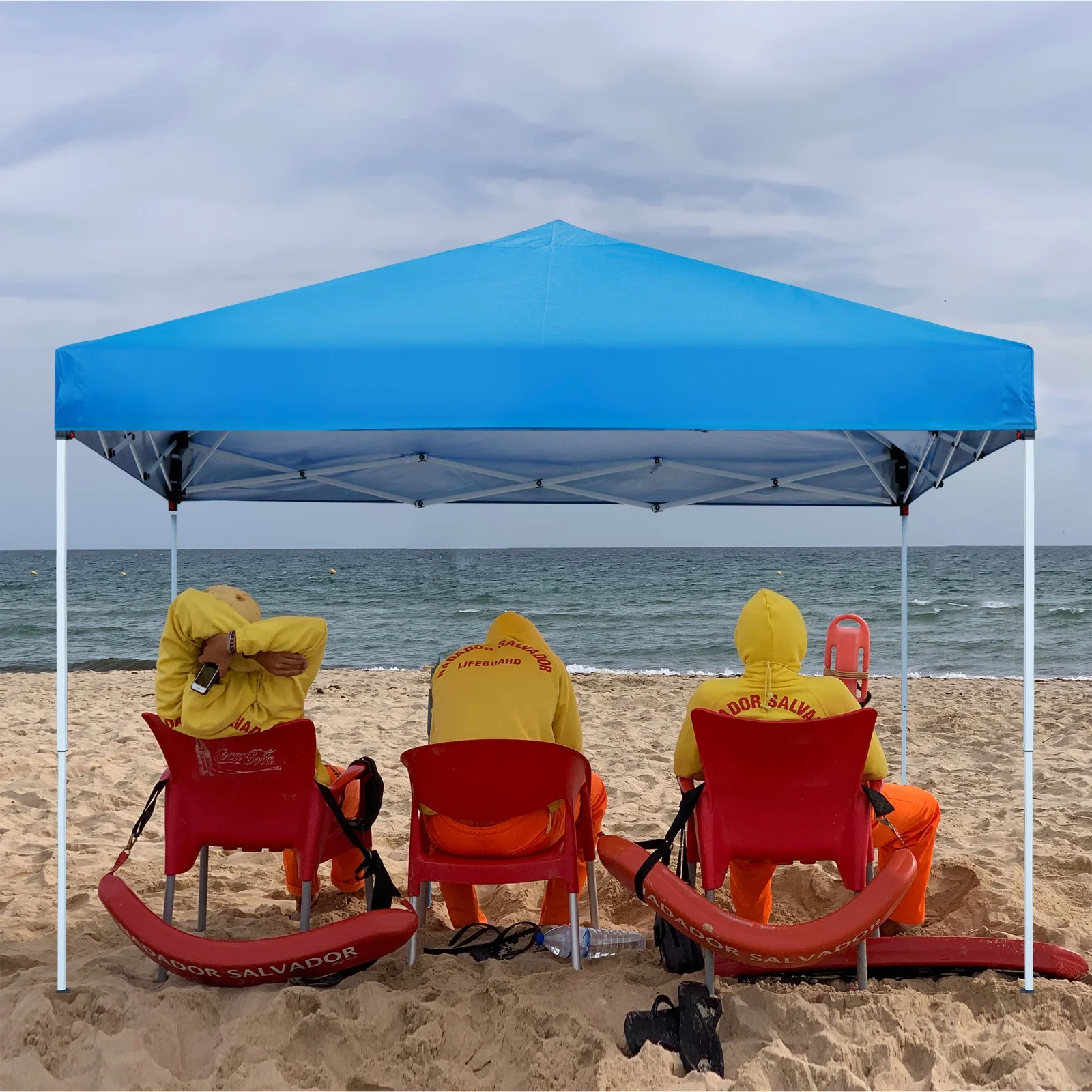 NALYL Canopy Tent, 10X10 FT Pop Up Canopy Outdoor Instant Tent Slant Legs with Carrying Bag, Portable Gazebo Shelter for Patio Deck Garden and Beach - Image 7