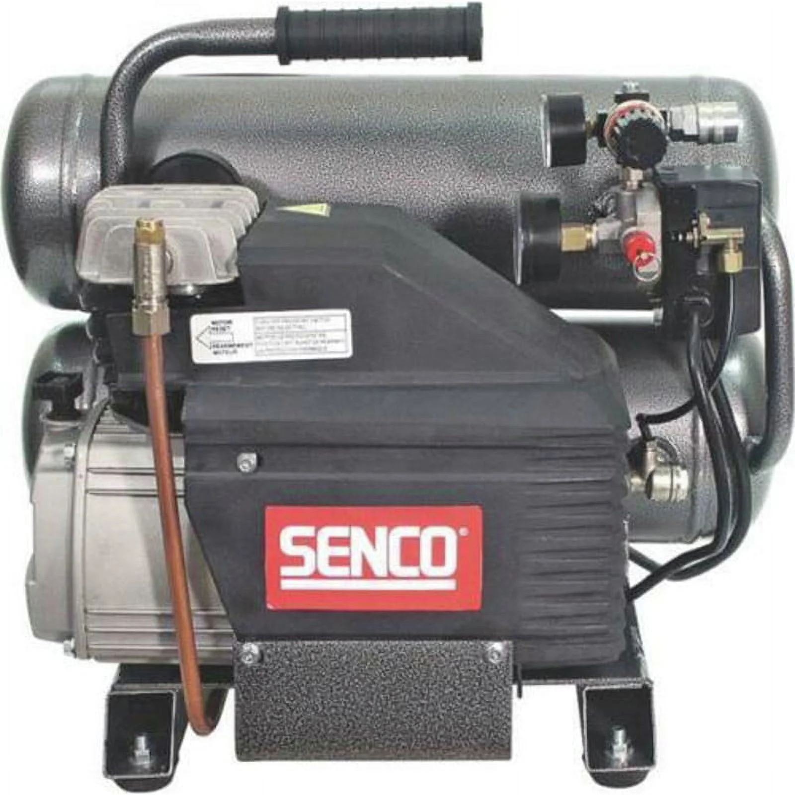 SENCO PC1131 2.5 HP Oil-Lube Twin Stack Air Compressor 4.3 gal - Image 2
