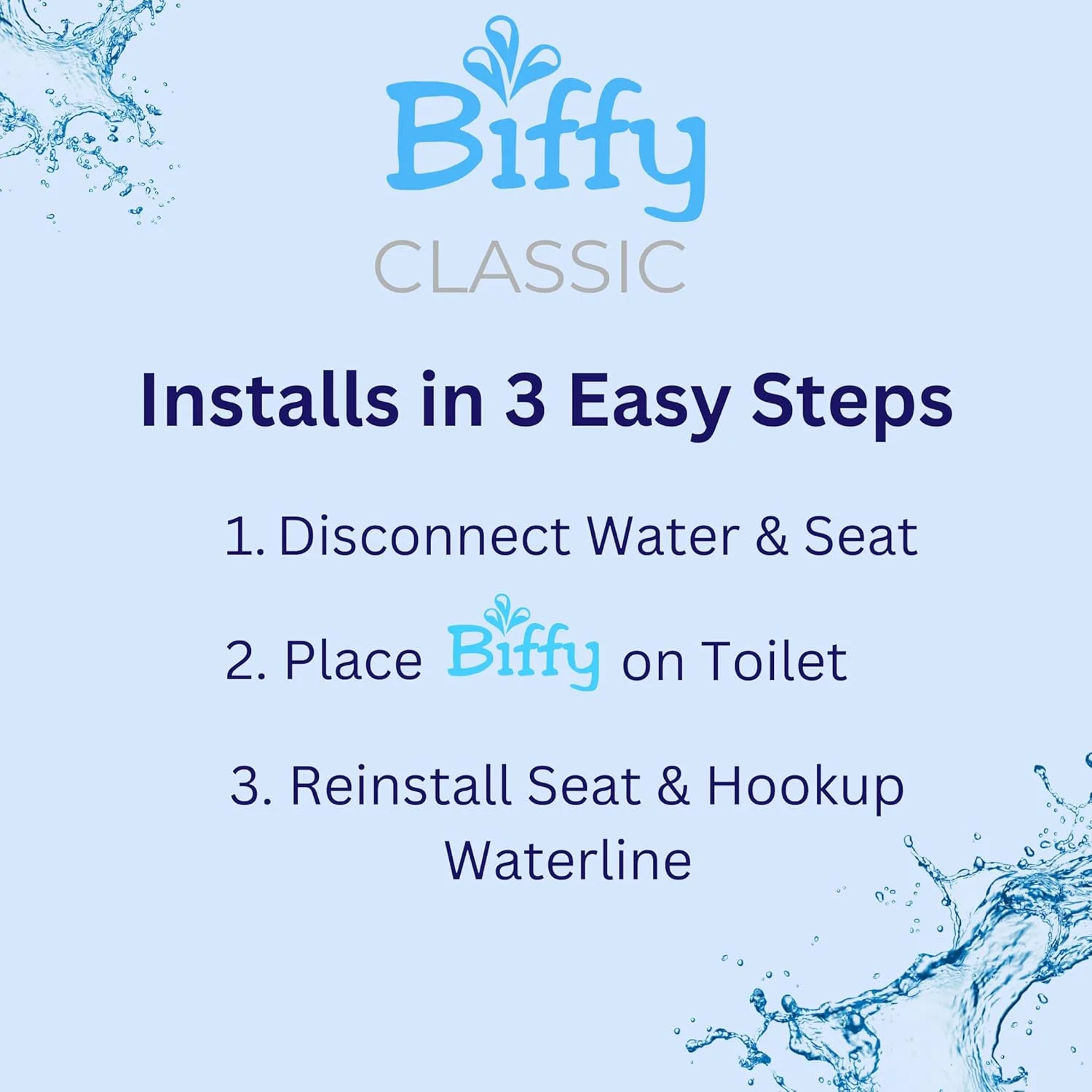 Classic (Universal) Bidet Attachment: Clinically Tested, Improved Hygiene, Self-Cleaning 8-Stream Nozzle, Non-Electric, Adjustable Water Pressure, Easy Install (Universal Classic) - Image 6