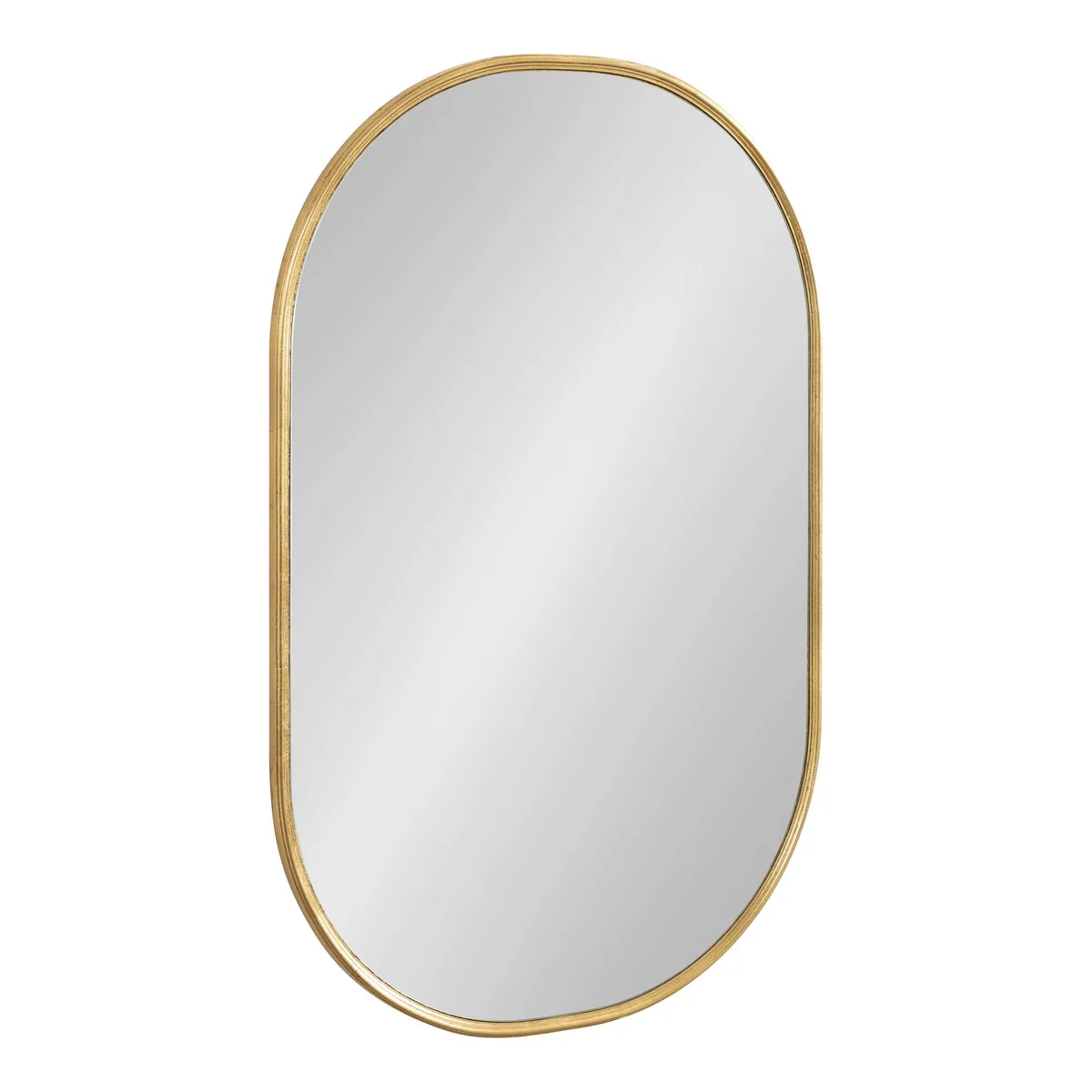 Modern Capsule Framed Wall Mirror, Decorative Oval Accent Mirror for Living Room, Bedroom and Entryway - Image 18