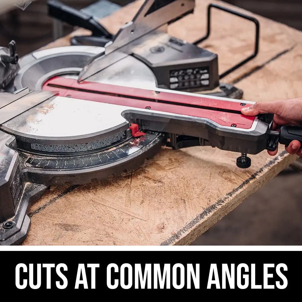 10-in 15-Amp Dual Bevel Sliding Compound Corded Miter Saw - Image 15