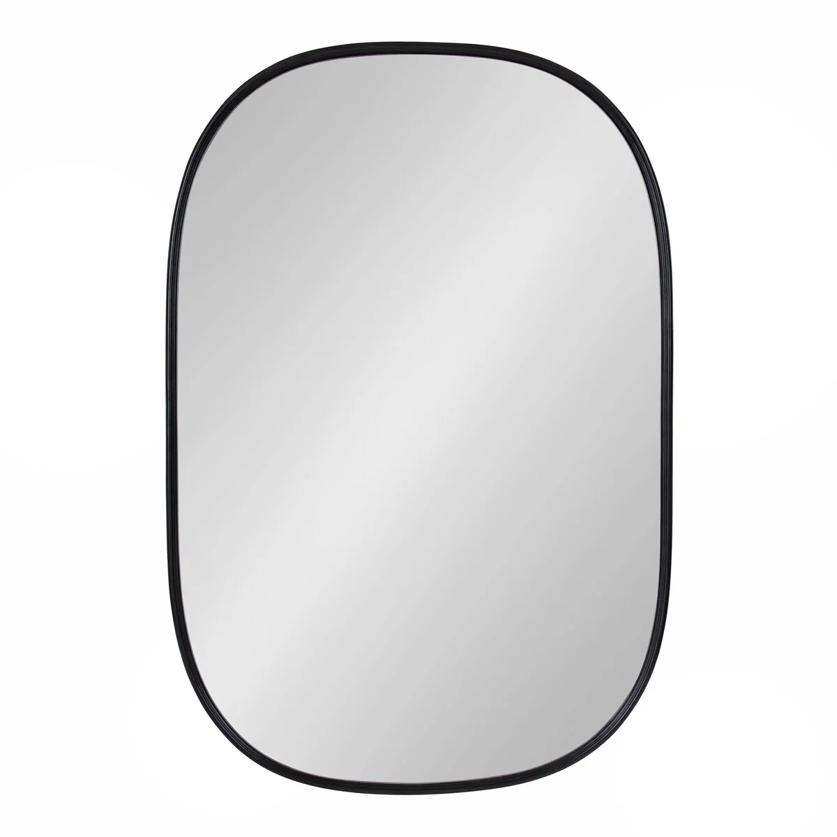 Modern Capsule Framed Wall Mirror, Decorative Oval Accent Mirror for Living Room, Bedroom and Entryway - Image 83